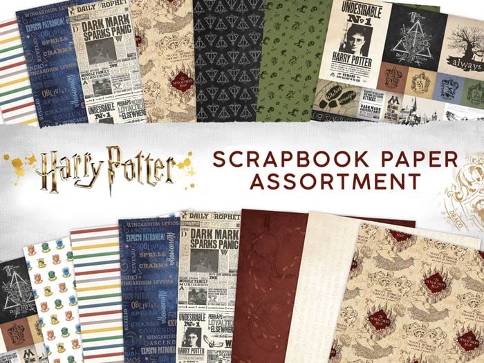  Harry Potter Scrapbook Paper Set、mySite、ghnorth