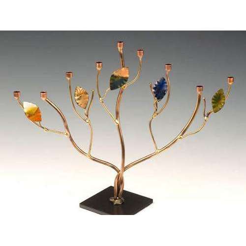 Infinity Art in Metal Tree of Life Menorah、mySite、topwebapps