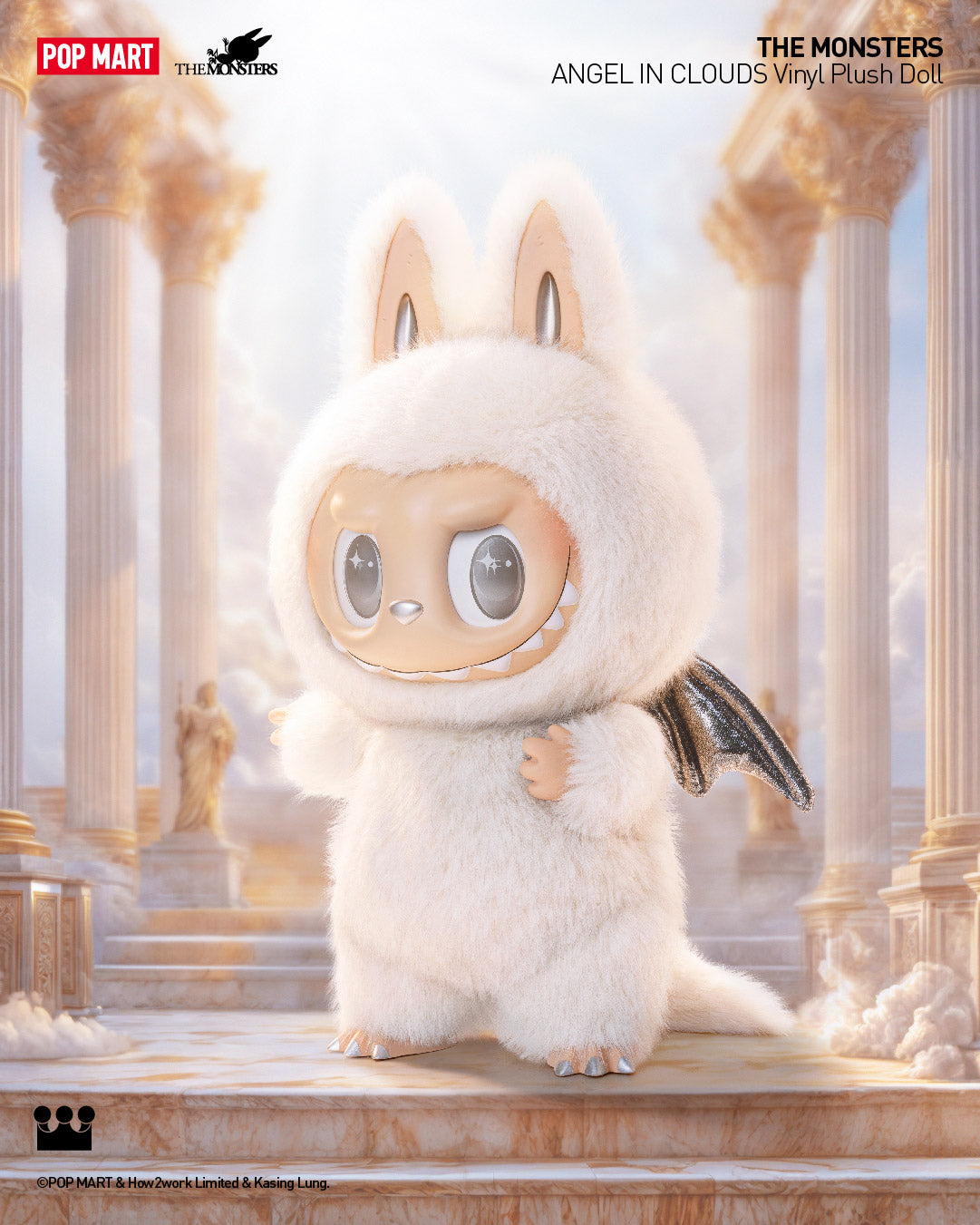  THE MONSTERS - ANGEL IN CLOUDS Vinyl Face Doll、mySite、greenlandpopulation