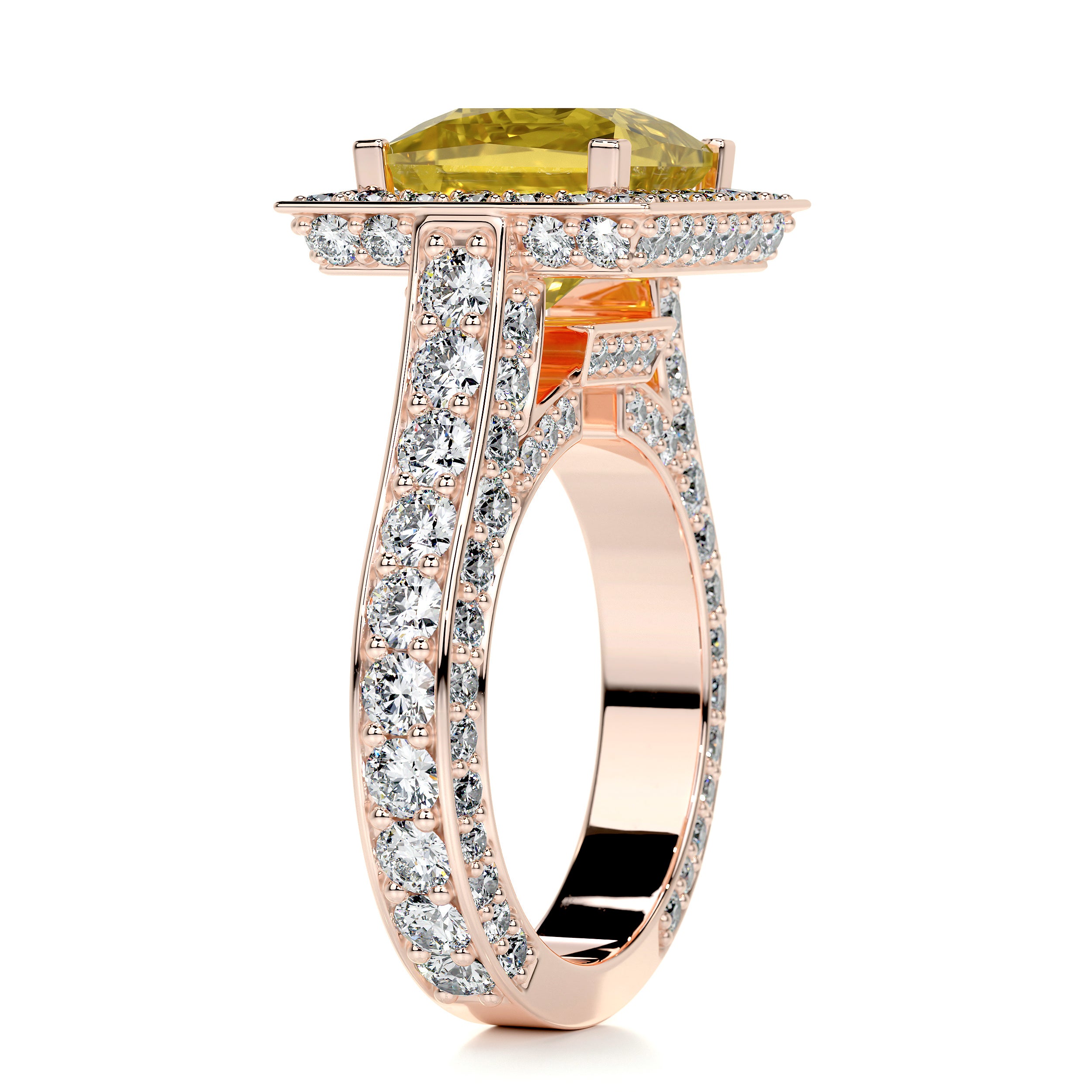 Freya Fantasy Diamond Engagement Ring -14K Rose Gold、mySite、hinf8tx79
