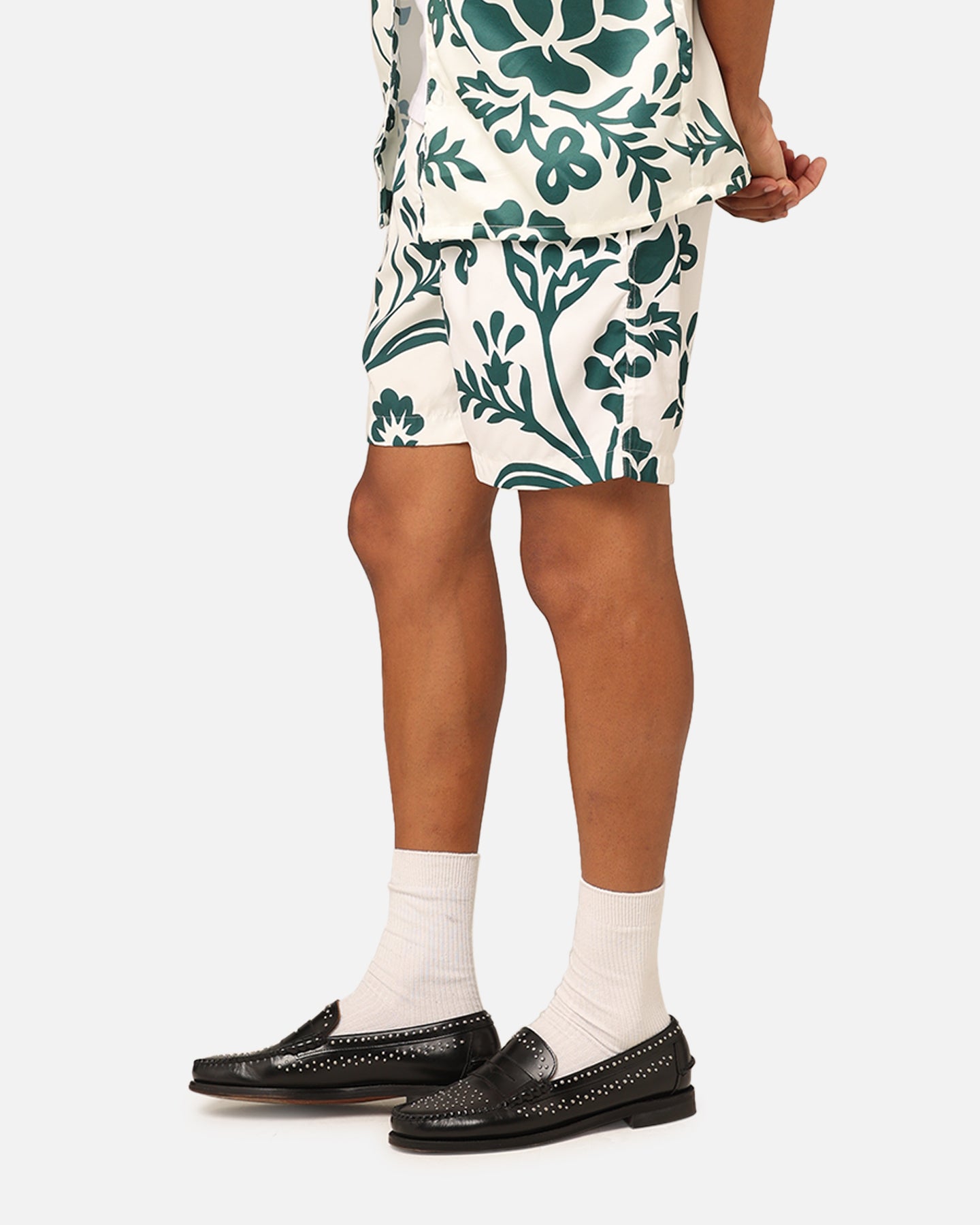 XXIII James Shorts Cream/Green、mySite、zt4zffjzw