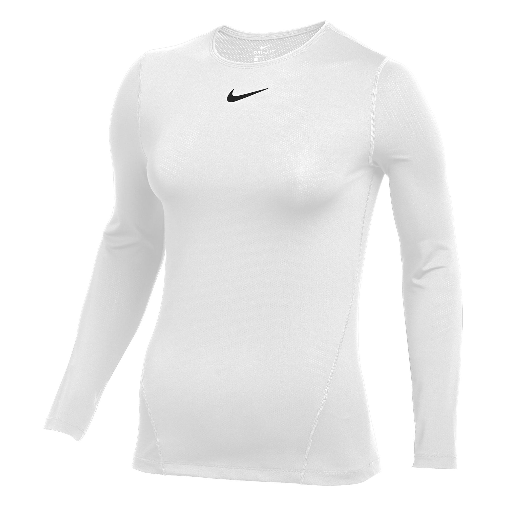 Nike Women's Pro All Over Mesh Training Long Sleeve Top White、mySite、noshort