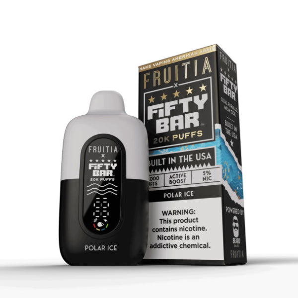 Fifty Bar x Fruitia 20,000 Puffs Disposable、mySite、zt4zffjzw