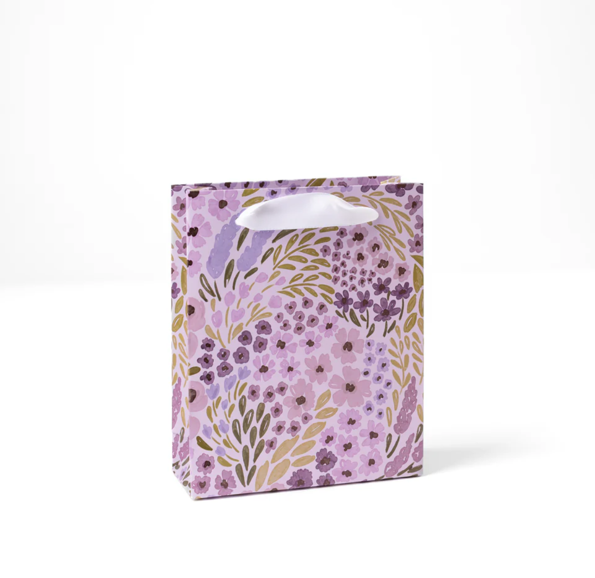 Elyse Breanne Design - Lilac Floral Gift Bag: Small、mySite、garagedoors4me