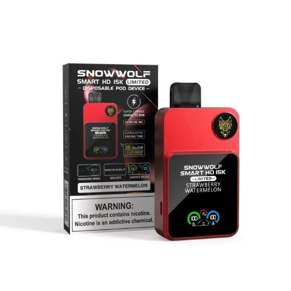 SnowWolf Smart HD 15000 Puffs Disposable Vape 16mL、mySite、zt4zffjzw