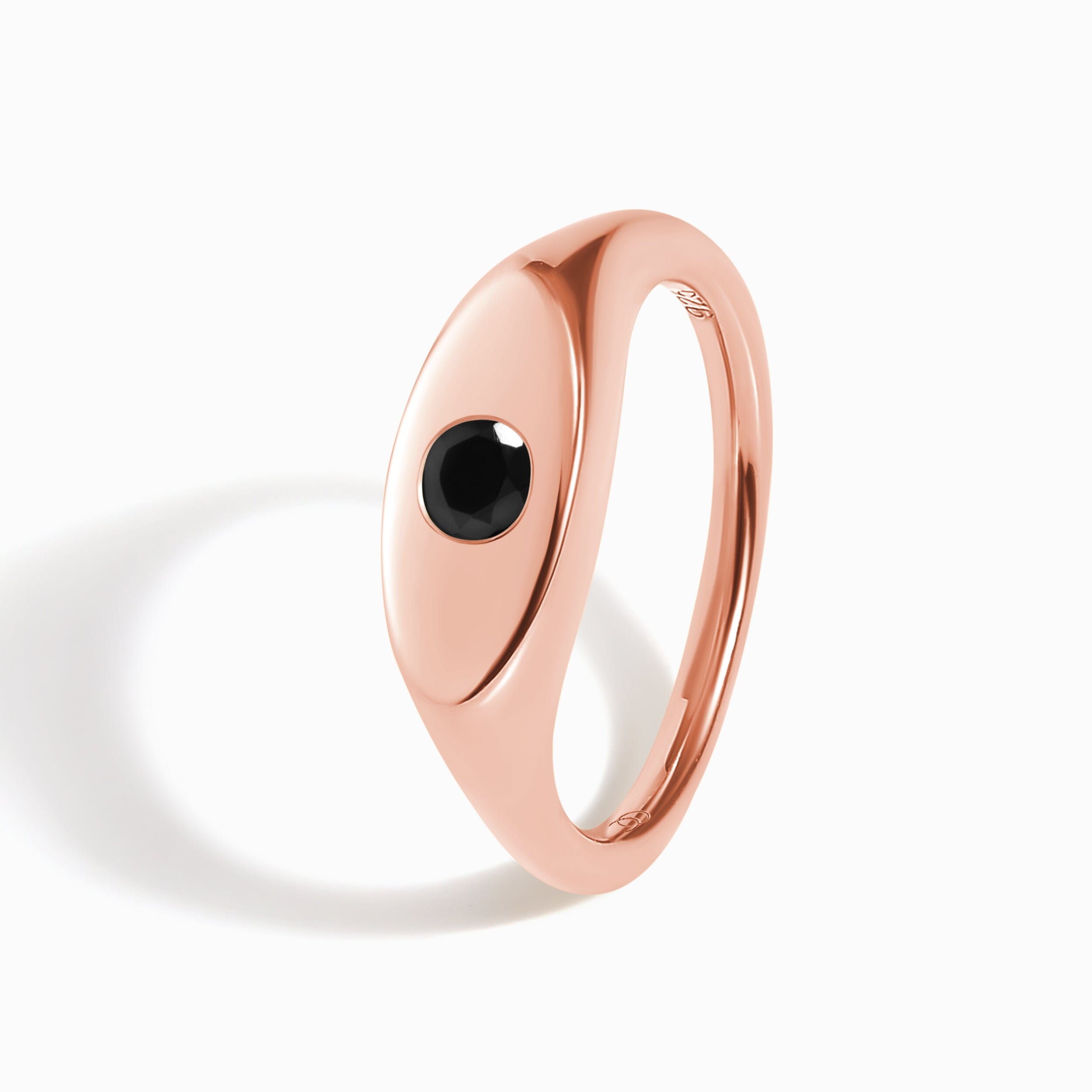 Black Obsidian Pinky Ring - Signet Noire、mySite、hinf8tx79