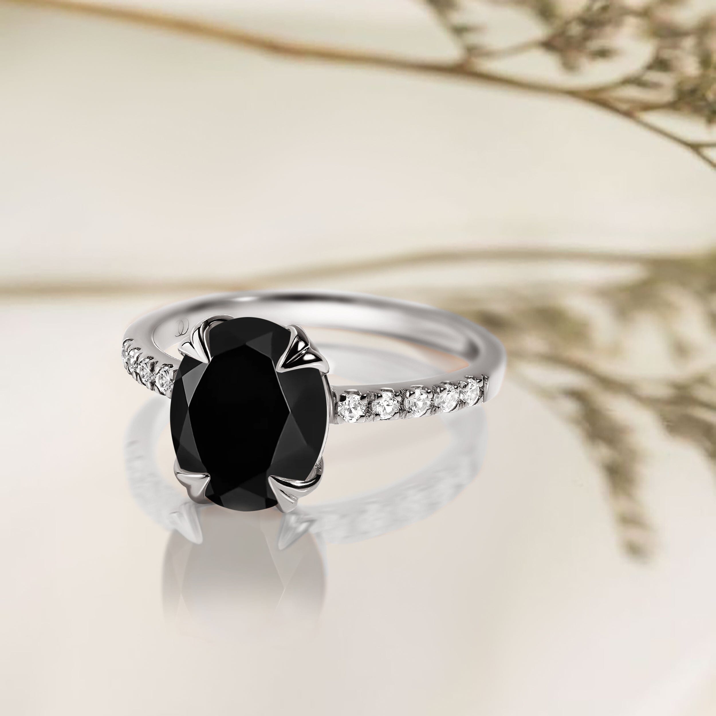 Black Obsidian Ring - Harlow、mySite、hinf8tx79