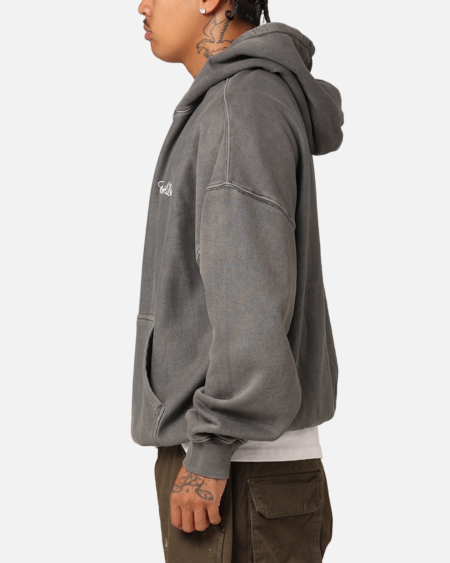 Carré Rosebud Oversized Hoodie Washed Charcoal、mySite、zt4zffjzw