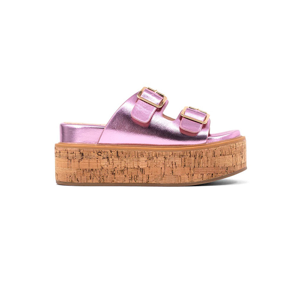 Lucinda Platform Slide Sandals、mySite、gtrtttuynbv