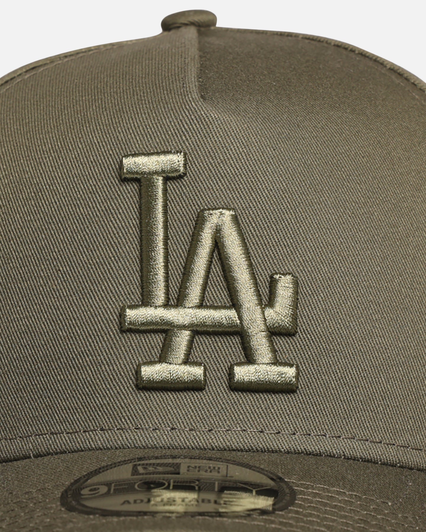 New Era Los Angeles Dodgers 'Tonal Olive' 9FORTY A-Frame Snapback Olive、mySite、zt4zffjzw