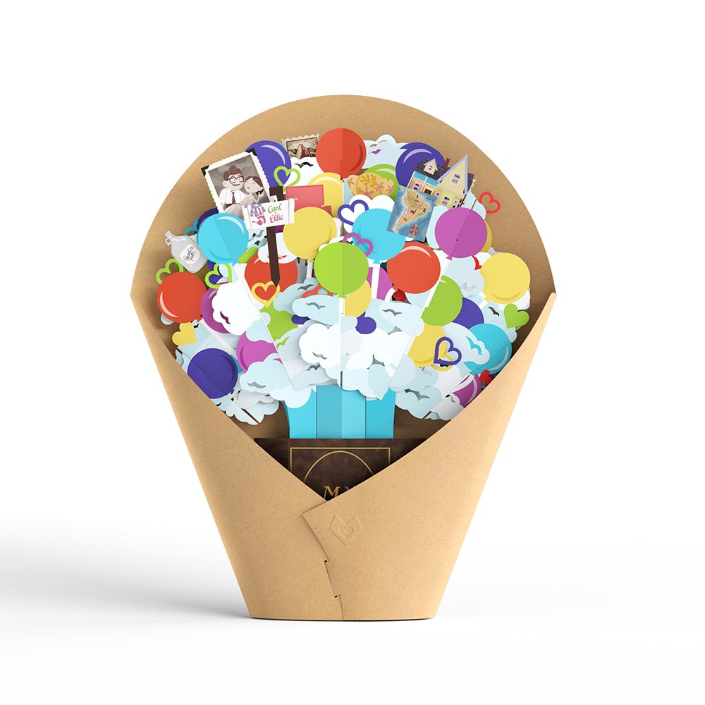 Disney and Pixar Up Balloon Bouquet、mySite、solidvoid
