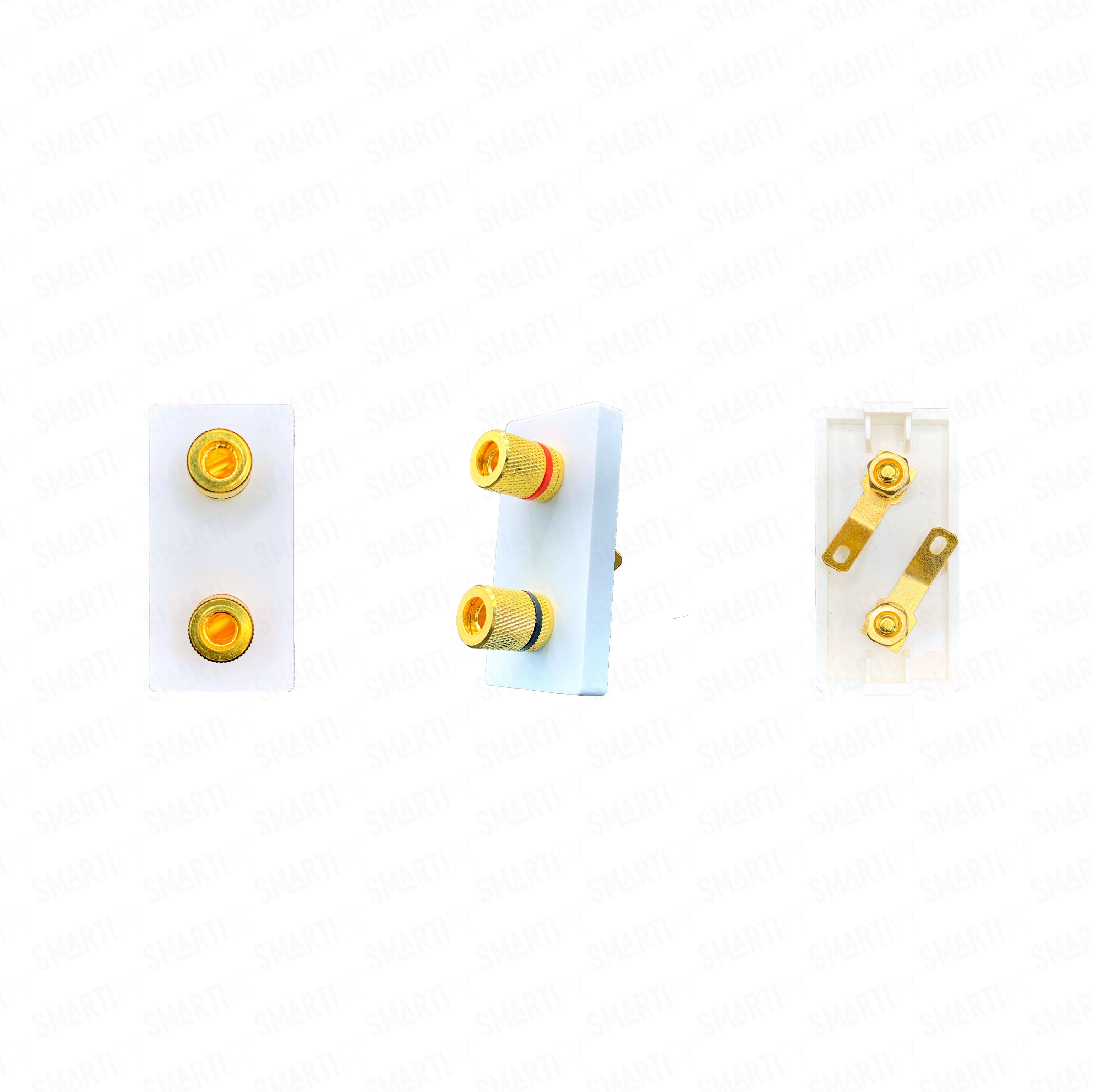 Smartify vPRO Meio Módulo Áudio-Vídeo Branco - SYP0MADVDBR、mySite、fannypackpong