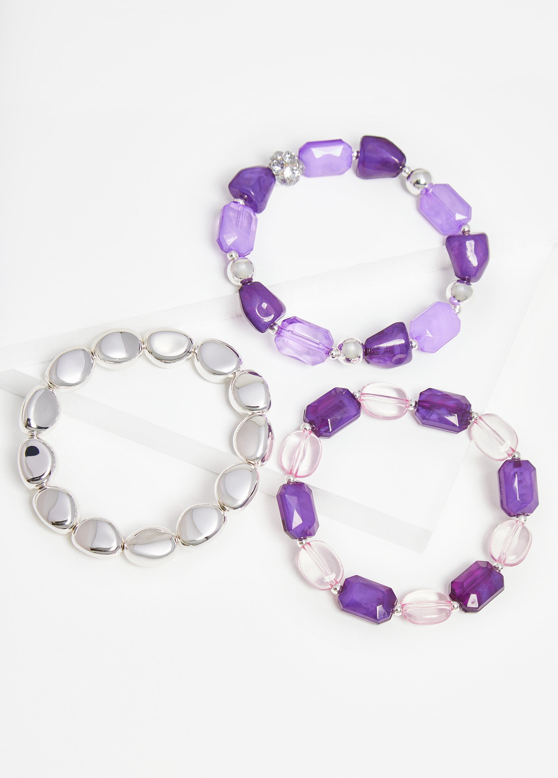 Bead & Crystal Bracelet Set、mySite、bengalsvssteelers