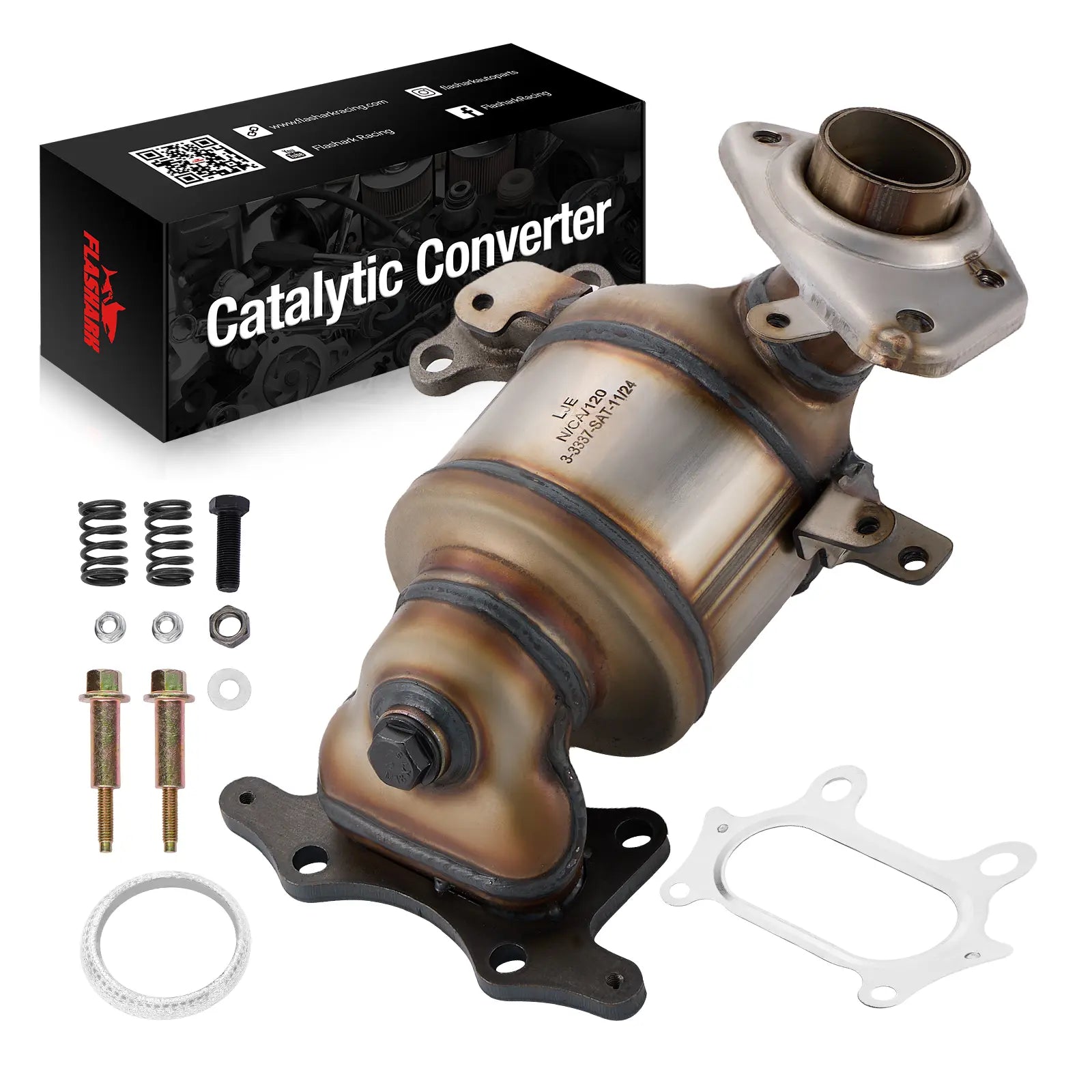 Front Catalytic Converter For 2007-2008 & 2015-2020 Honda Fit L4 1.5L、mySite、nflplayoffbracketp