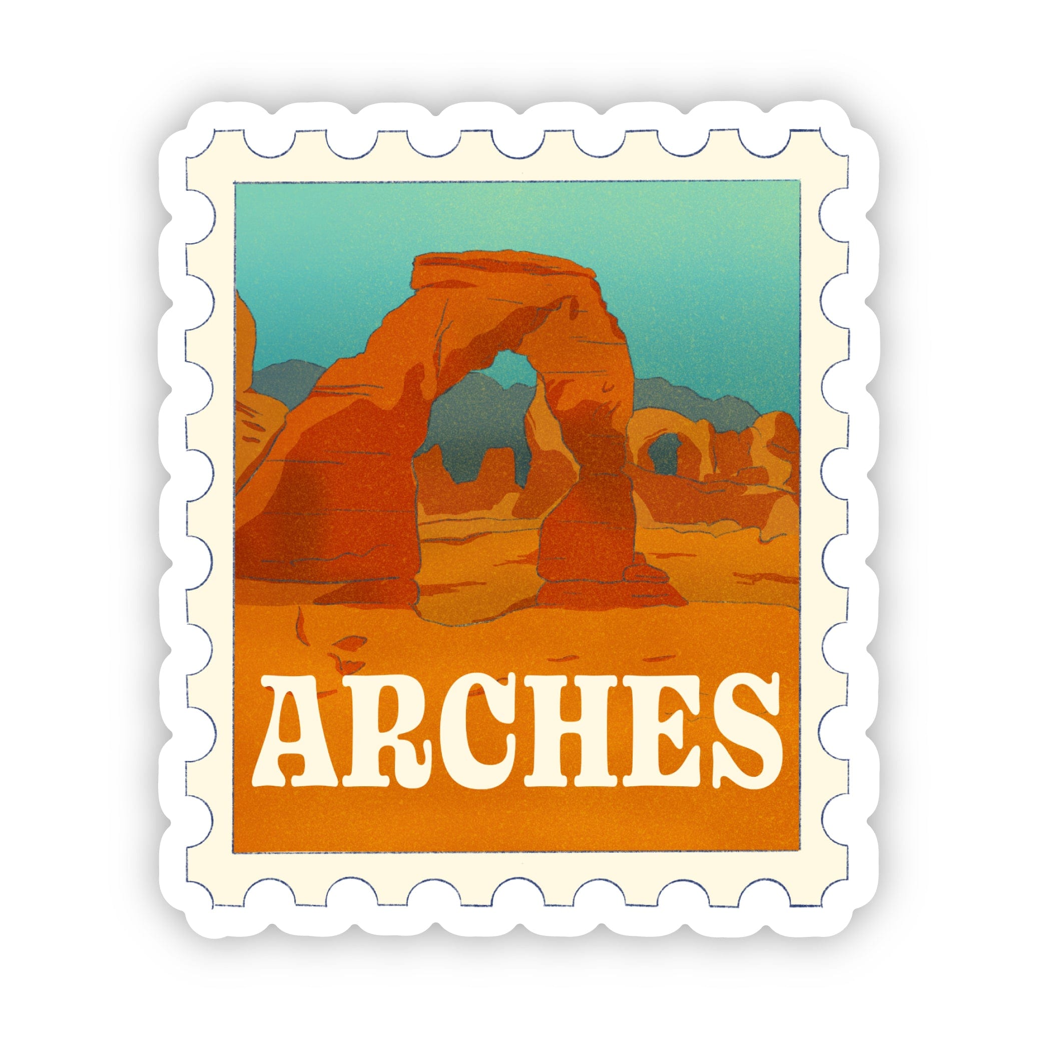  Arches Stamp Sticker、mySite、ghnorth