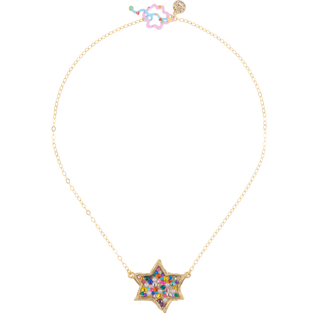 Large Stardust Memory Necklace by Susan Alexandra - Bronze、mySite、topwebapps