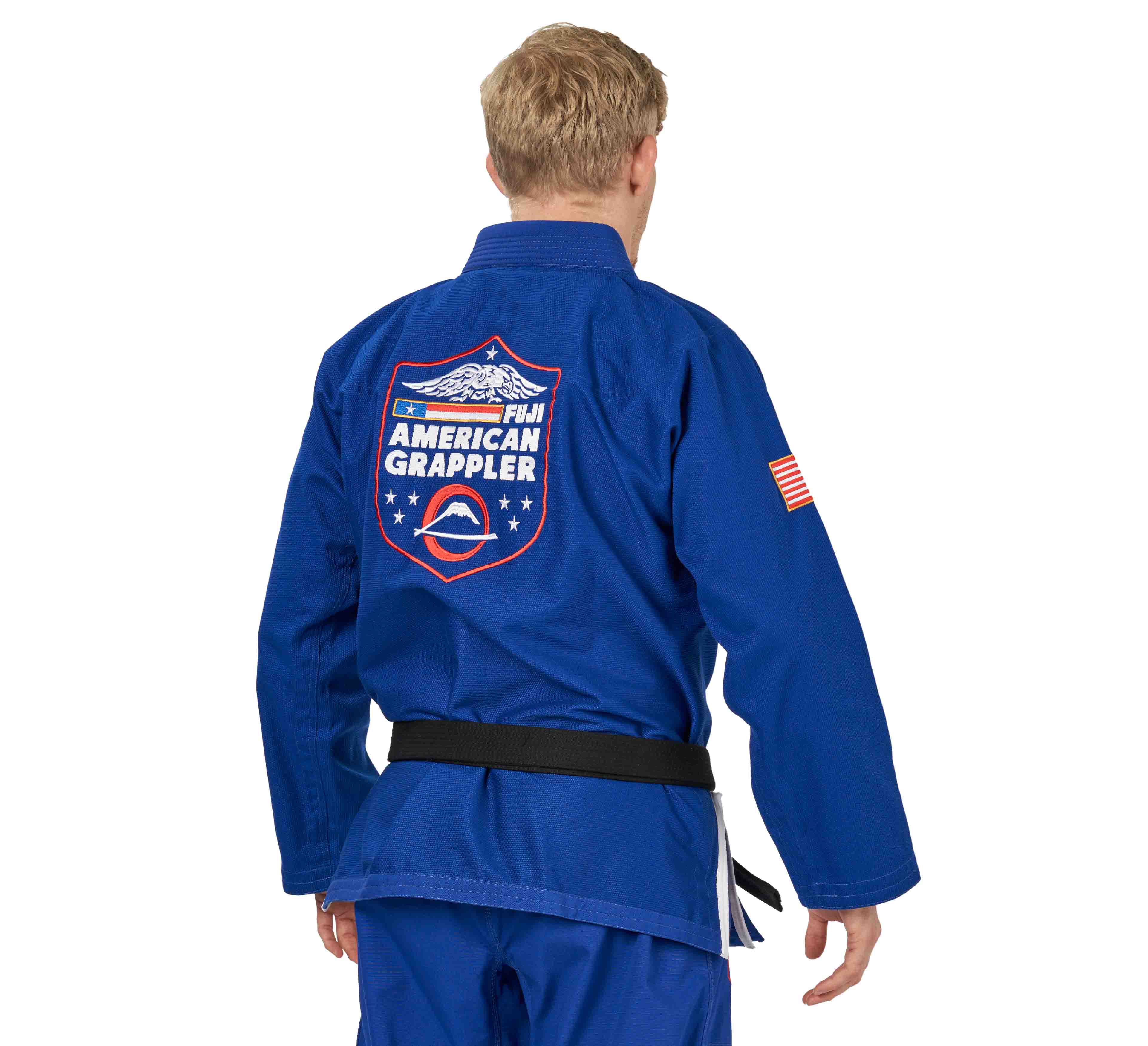 Suparaito BJJ Gi American Grappler Blue、mySite、gigharbornorthrealestate