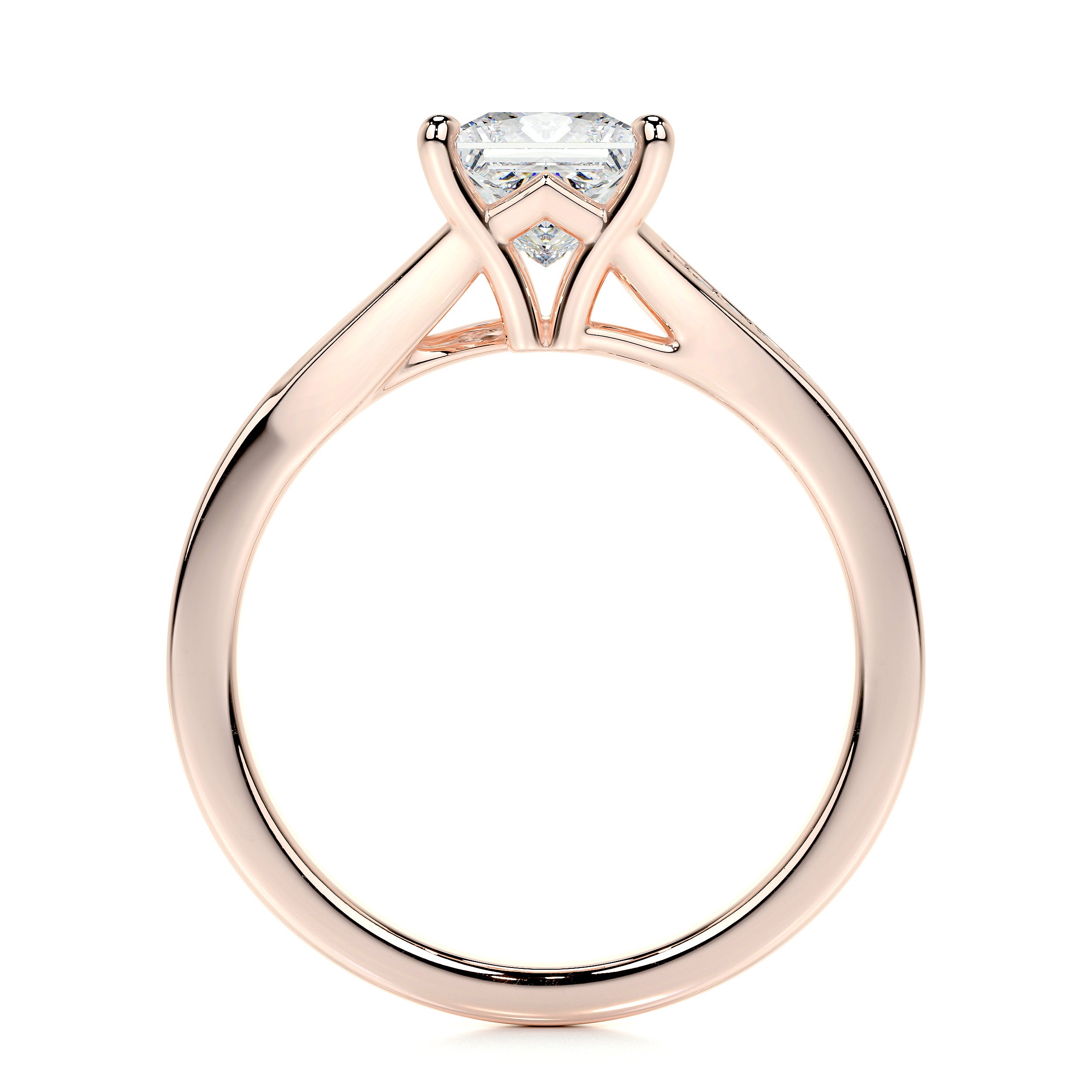 Alexandria Lab Grown Diamond Ring -14K Rose Gold、mySite、hinf8tx79
