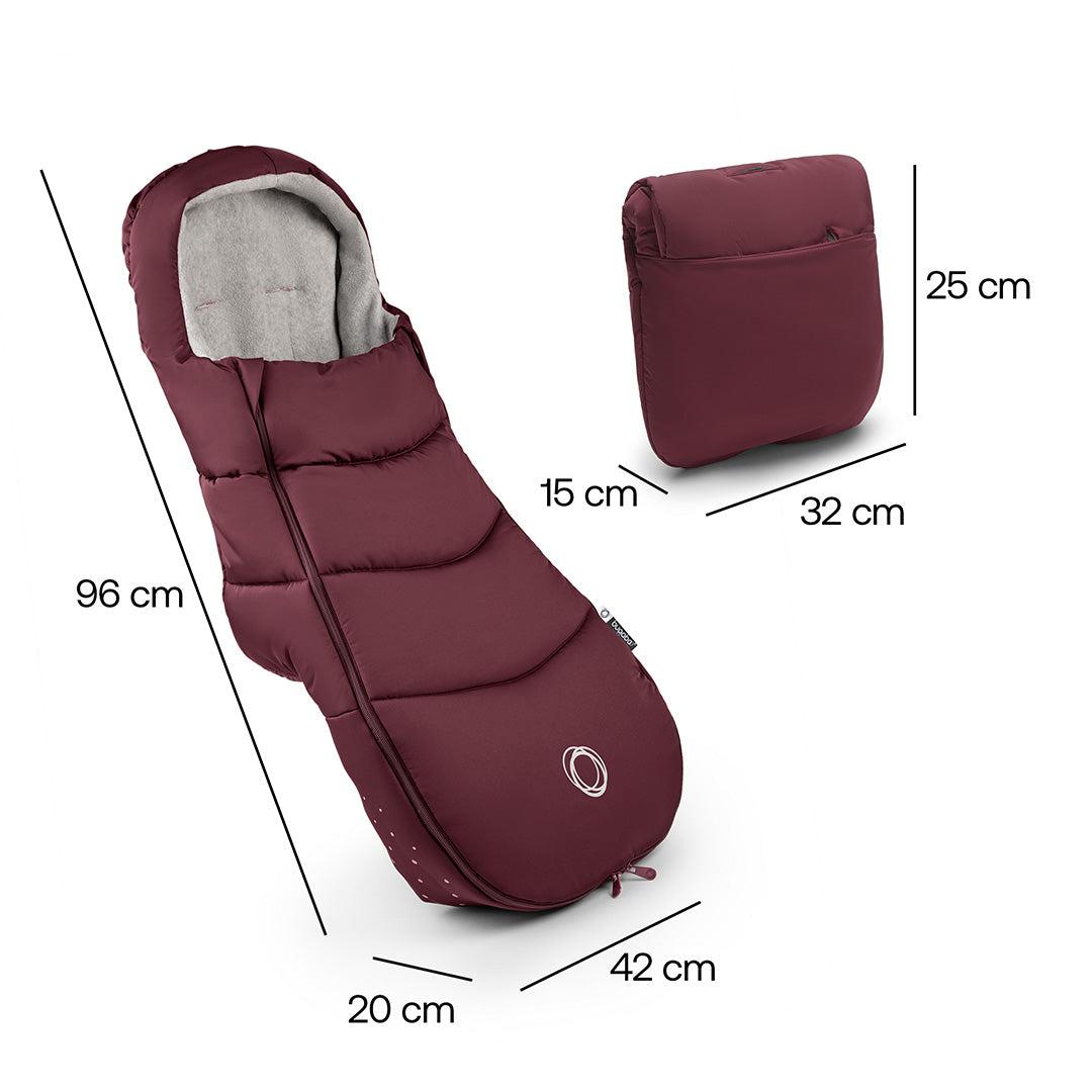  Bugaboo Footmuff - Dark Cherry、mySite、merchandisen