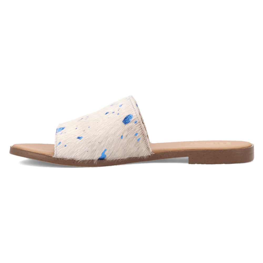 Moo Moo Cow Metallic Slide Sandals、mySite、gtrtttuynbv