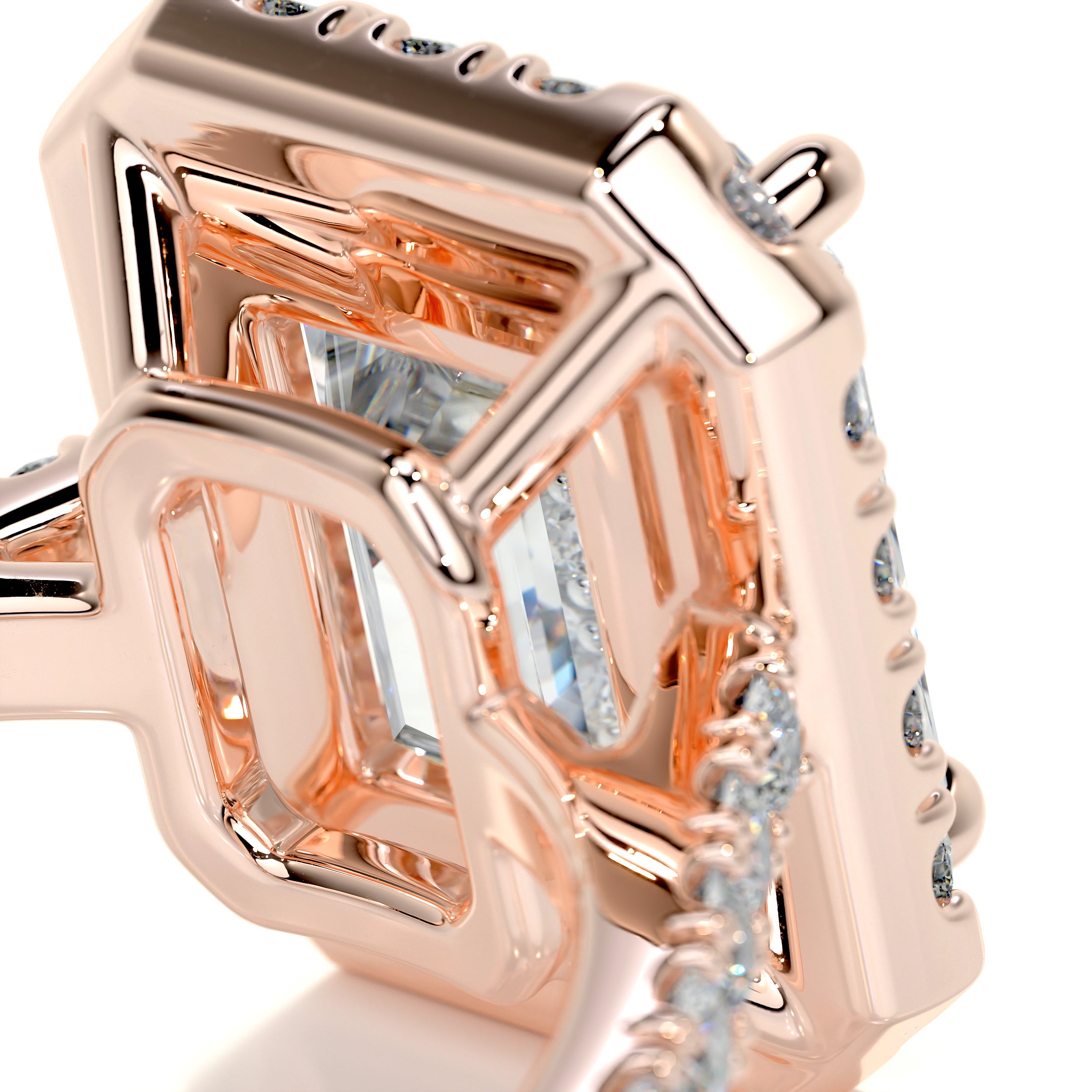 Zoey Diamond Engagement Ring -14K Rose Gold、mySite、hinf8tx79