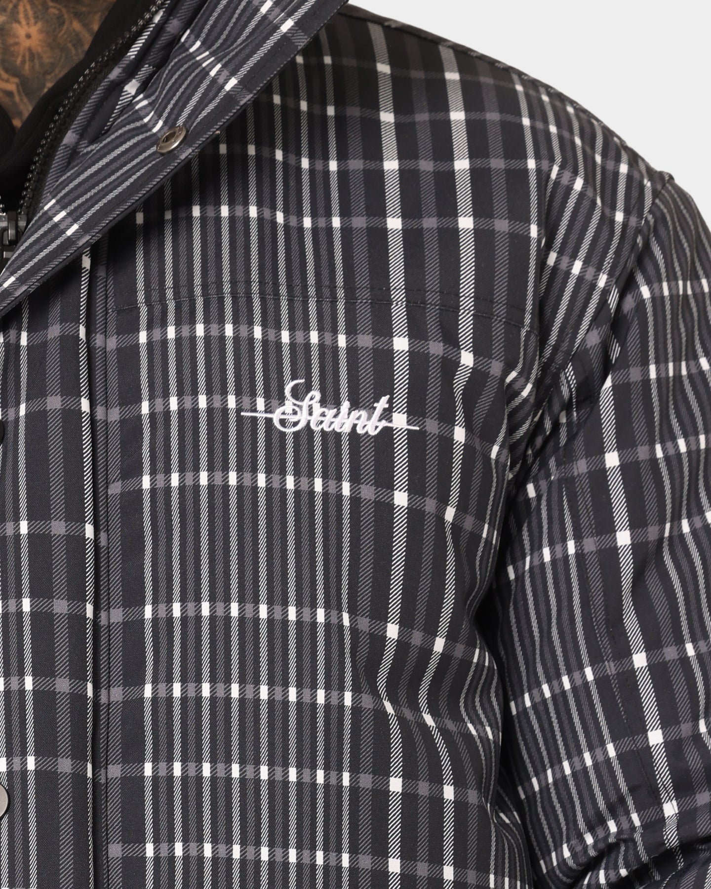 Saint Morta Mercy Merci Plaid Jacket Black、mySite、zt4zffjzw