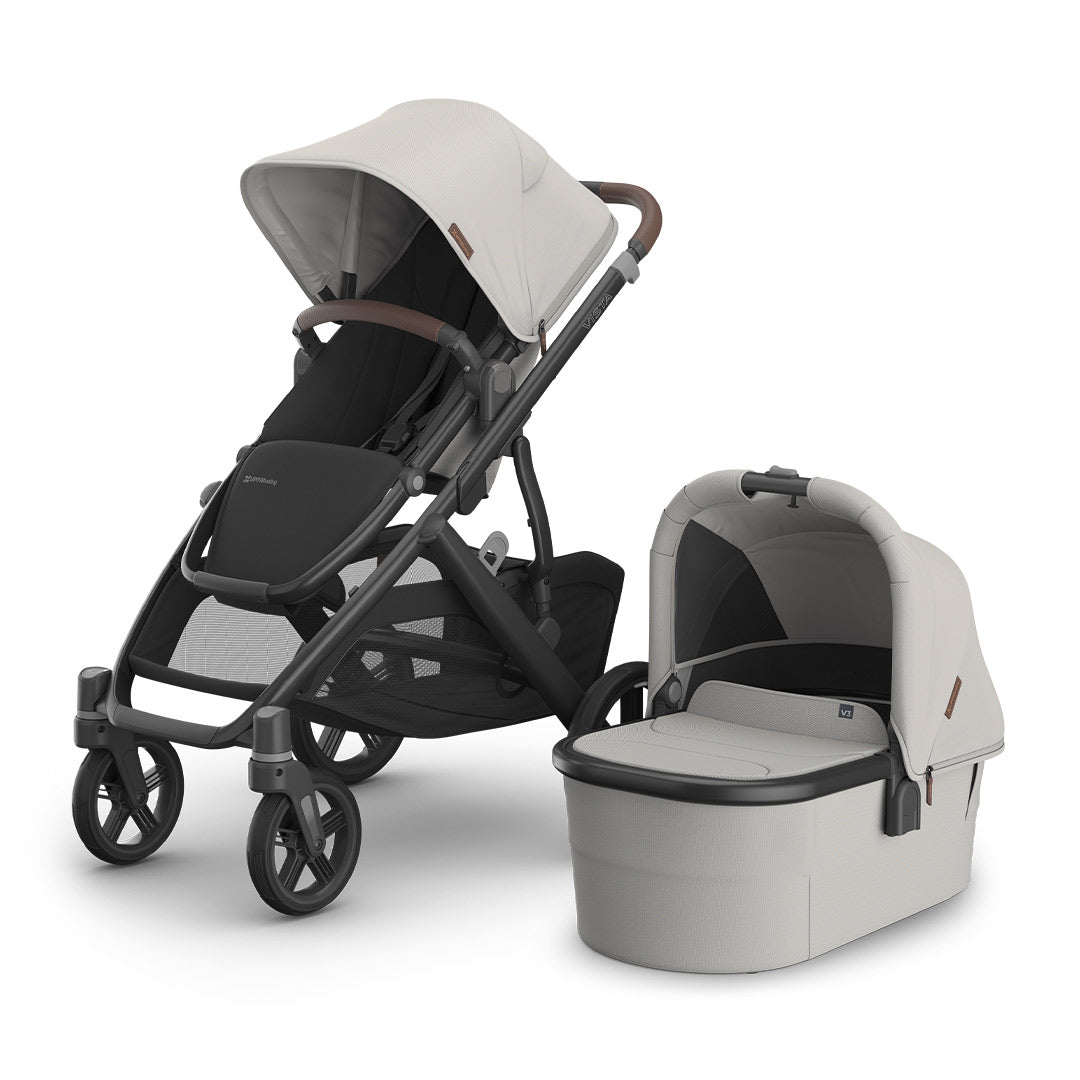  UPPAbaby Vista V3 Pushchair - Savannah - Pearl Grey、mySite、merchandisen