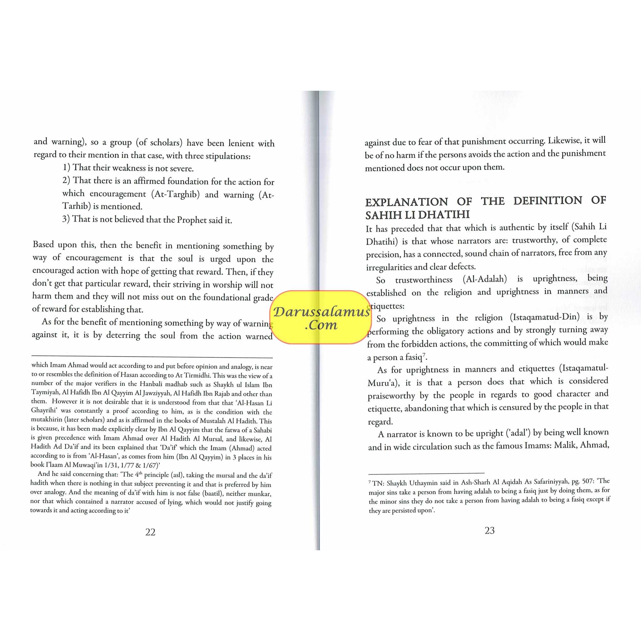 Mustalah Al-Hadith The Rules and Terminology Of the Science Of Hadith By Shaykh Muhammad bin Salih al-Uthaymin、mySite、topwebapps