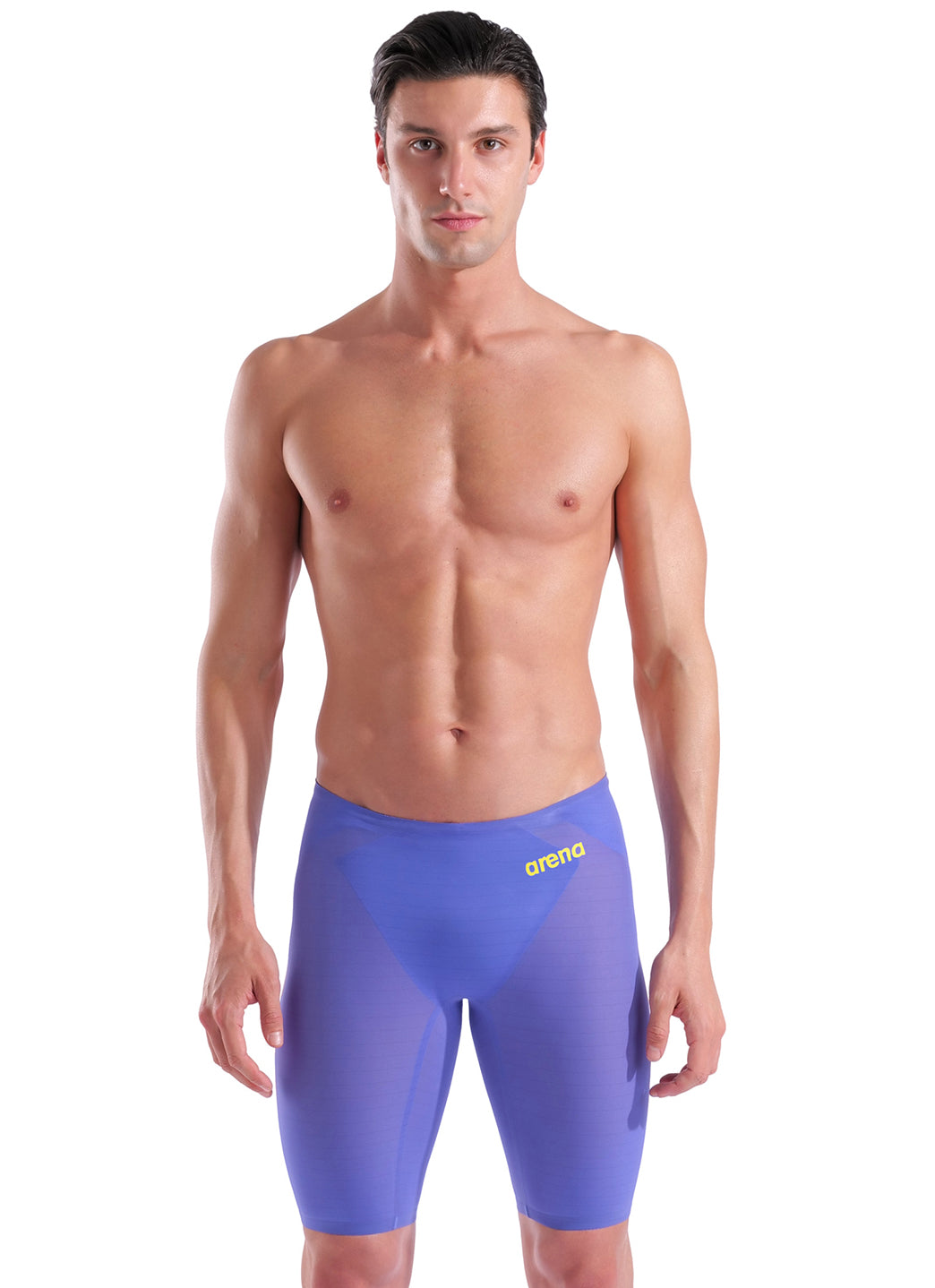 Arena Men's Powerskin Eclipse Glare Carbon Air2 SL LE Jammer Tech Suit Swimsuit、mySite、noshort