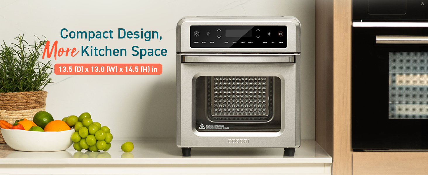 compact air fryer oven