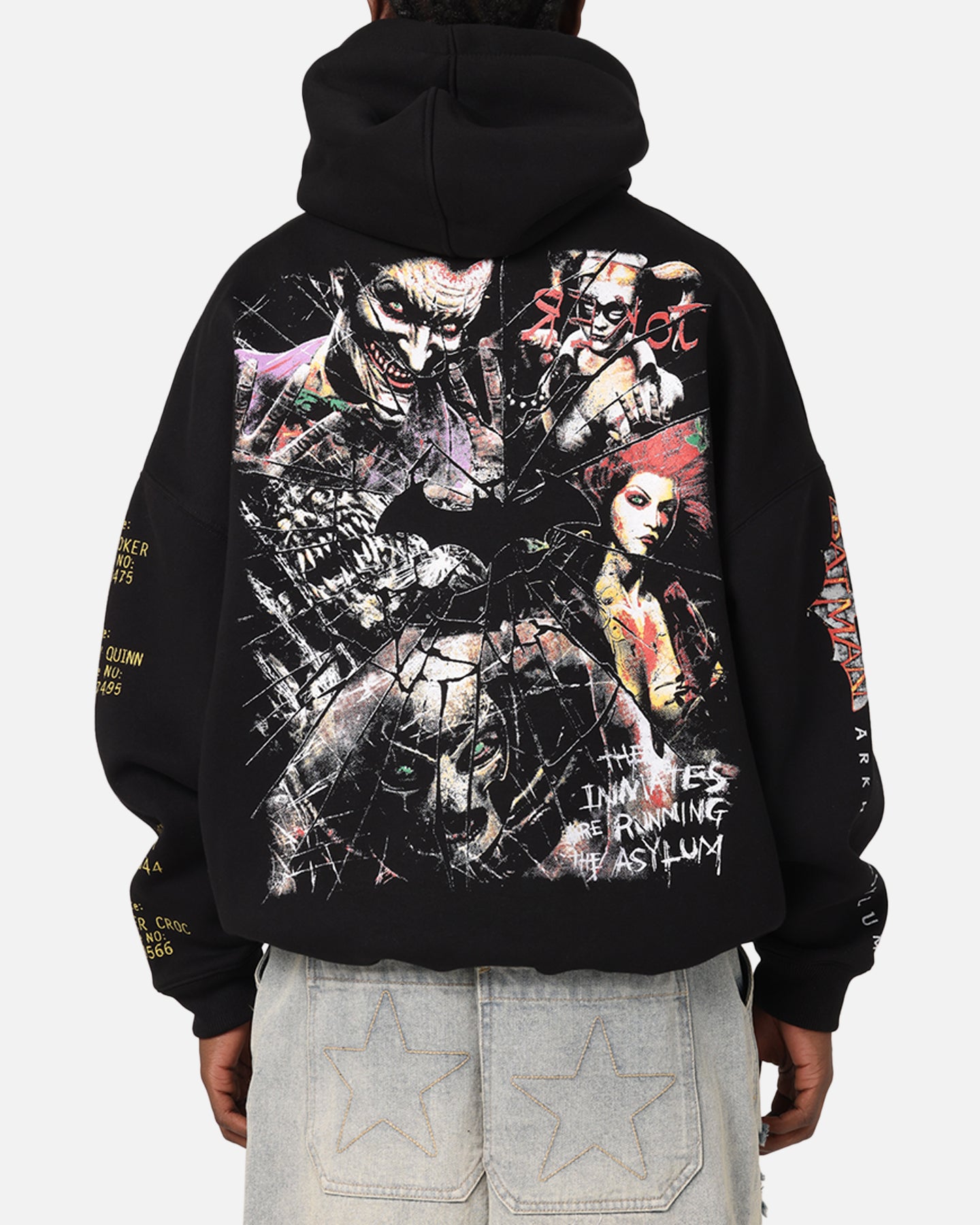 73 Studio X DC Batman Arkham Asylum Premium Hoodie Black、mySite、zt4zffjzw