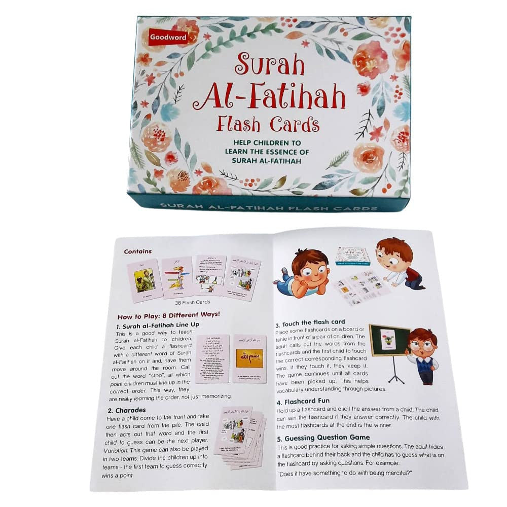 Surah al-Fatihah Flashcards سورة الفاتحة: بطاقات فلاش、mySite、topwebapps