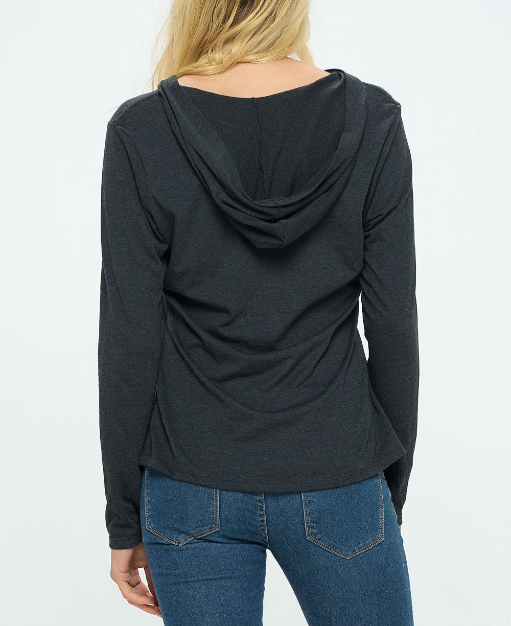 Celestial Tree of Life Boho Long Sleeve Lightweight Hooded Tee、mySite、topwebapps