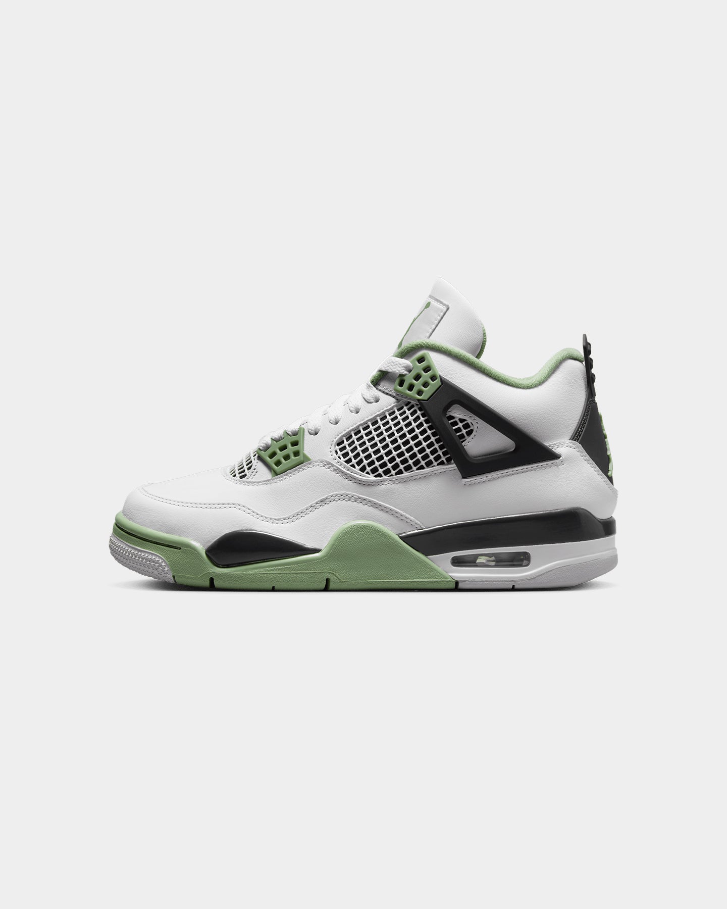 Jordan Women's Air Jordan 4 Retro Seafoam White/Oil Green、mySite、zt4zffjzw