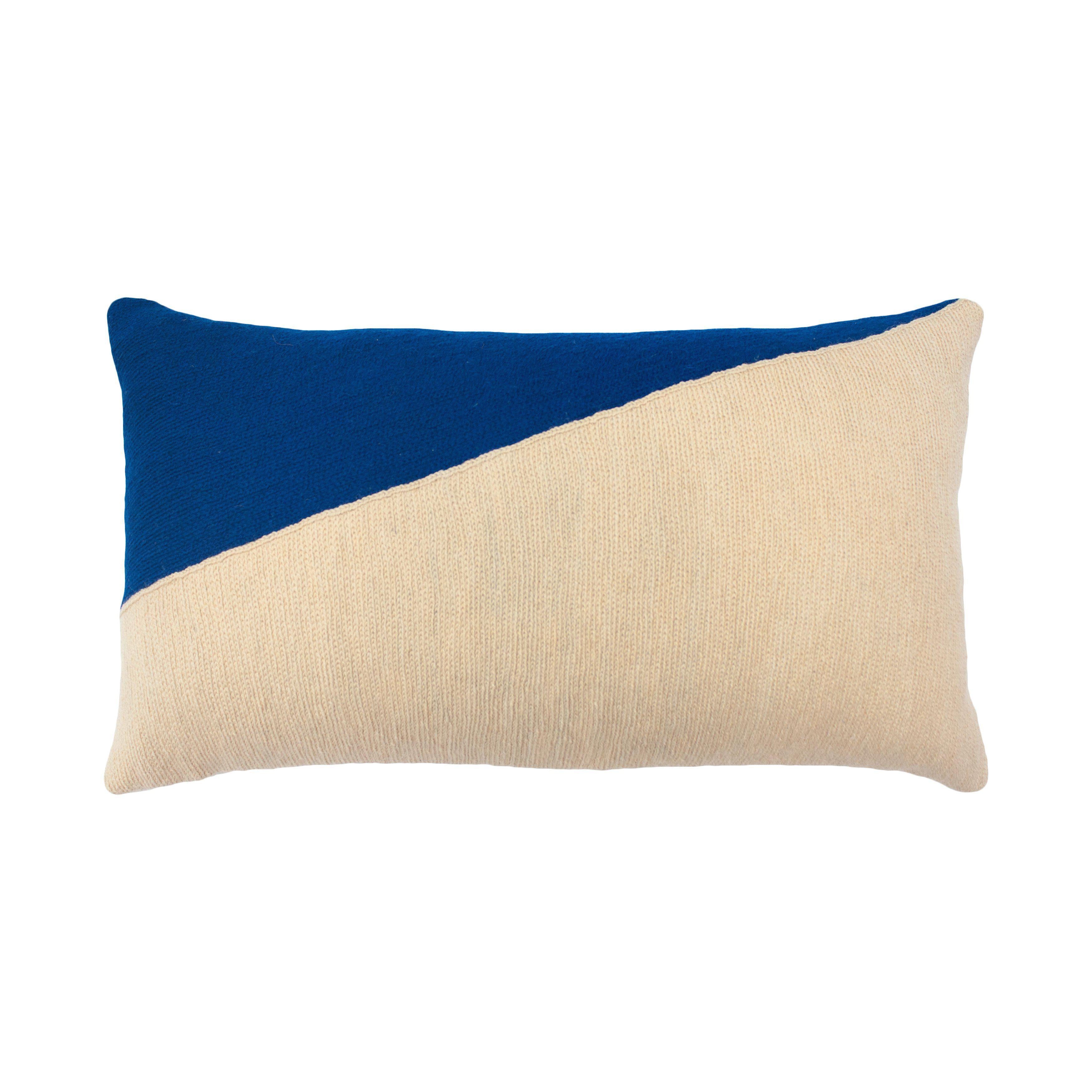 Marianne Triangle Pillow Blue、mySite、gigharbornorthrealestate