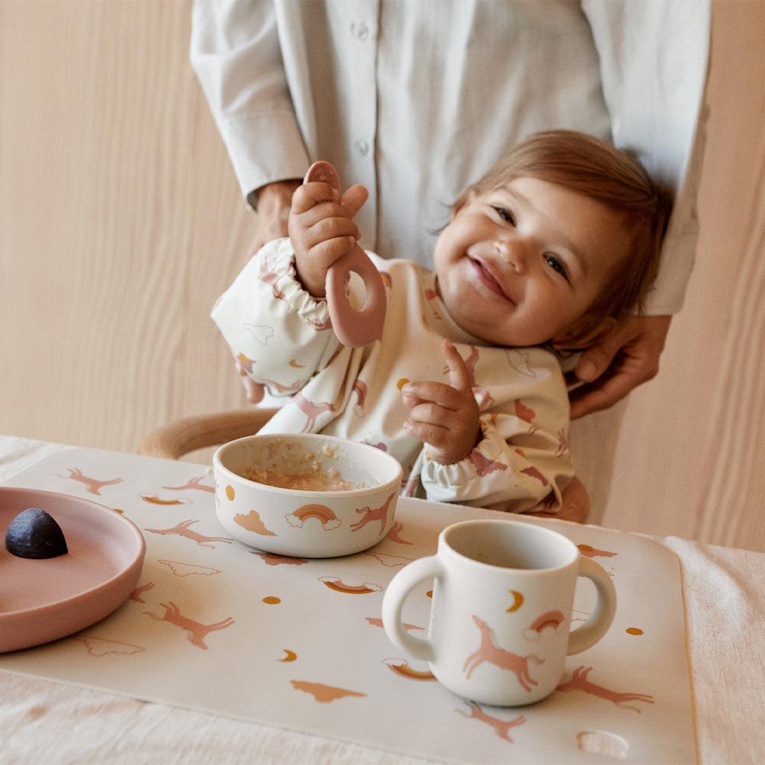  Liewood Merle Printed Cape Bib - Dream / Ecru、mySite、merchandisen