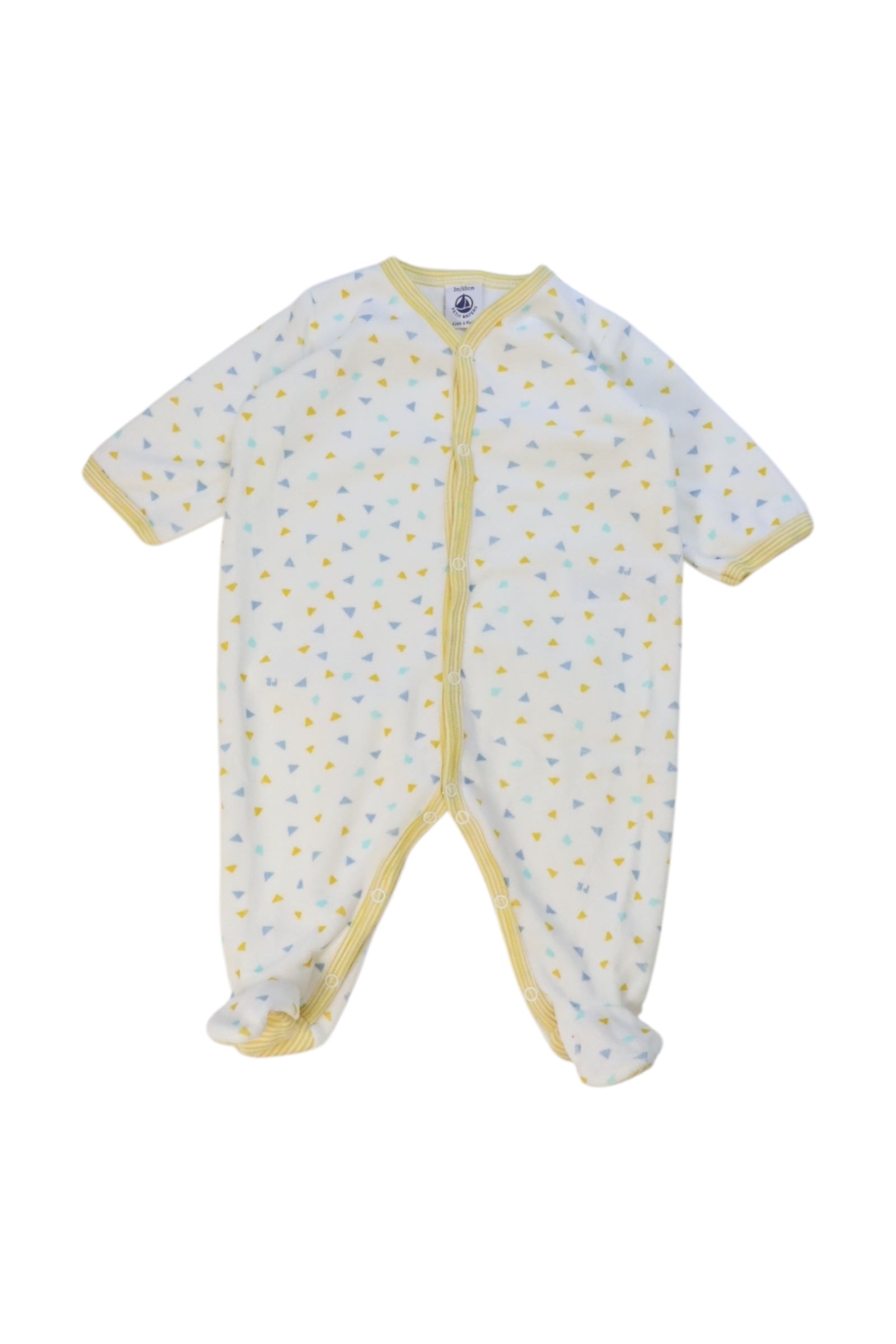 Petit Bateau Footed Sleepwear Onesie 0-3M、mySite、g9winljtr
