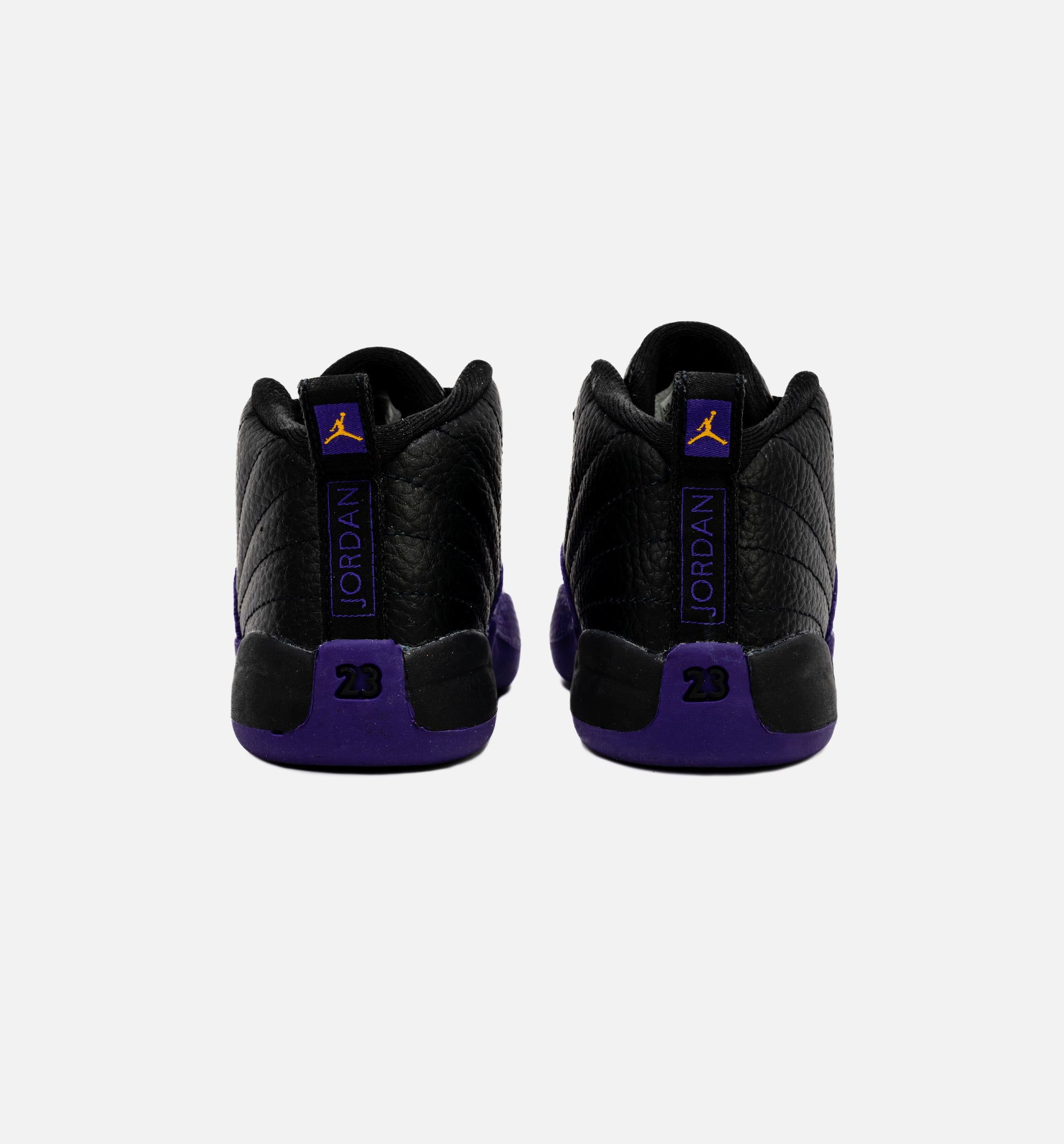 Air Jordan 12 Retro Field Purple Infant Toddler Lifestyle Shoe - Black/Purple、mySite、dreamappss