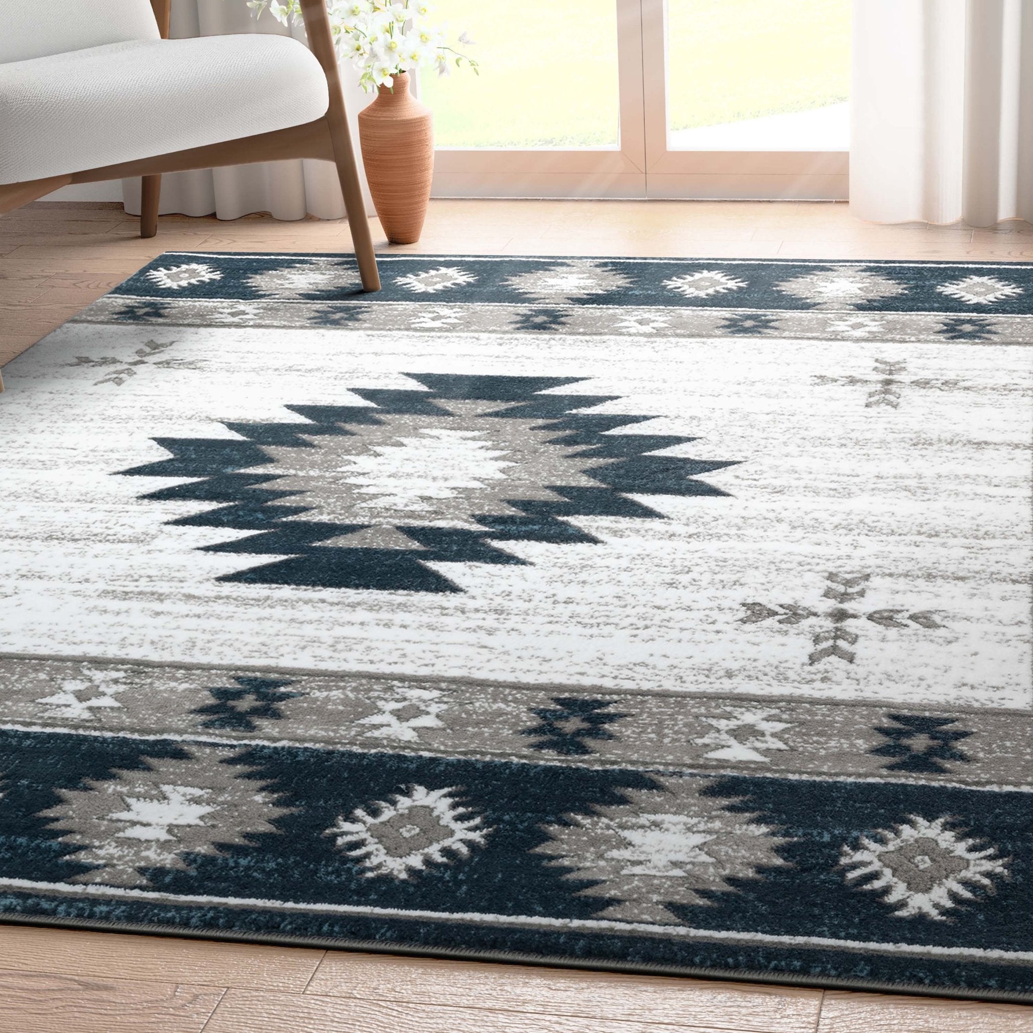 Rodrigo Southwestern Diamond Rug、mySite、gigharbornorthrealestate