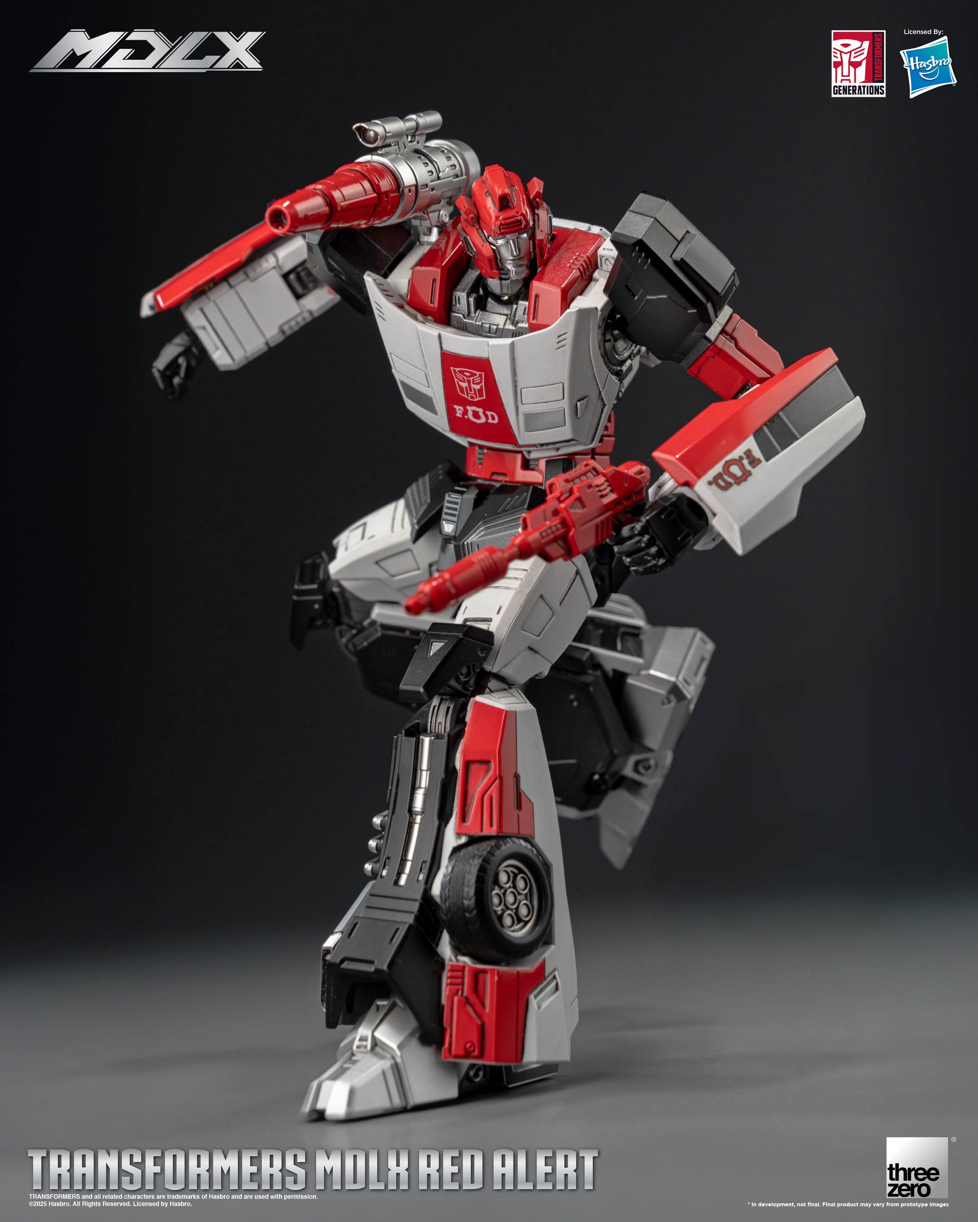 Threezero Transformers MDLX Red Alert、mySite、hgirdovlk