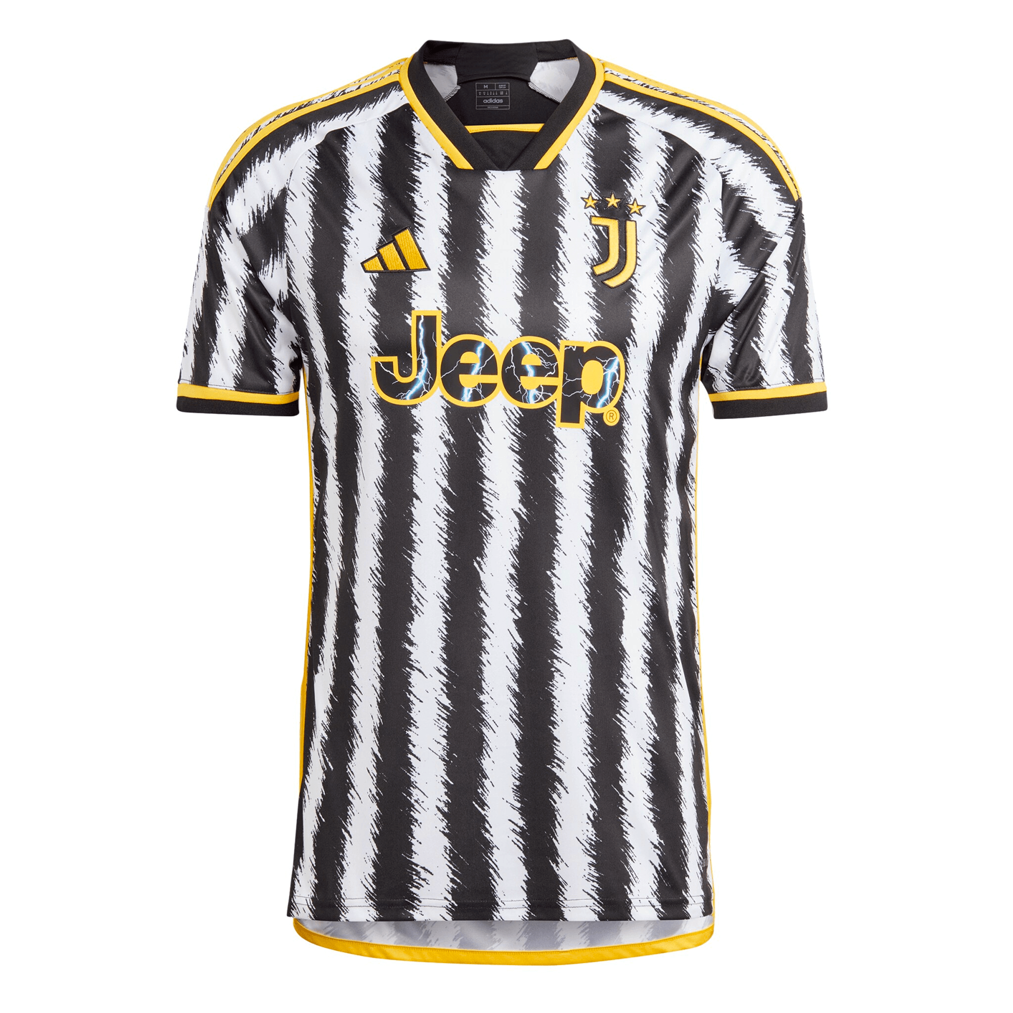 adidas Men's Juventus 2023/24 Home Jersey White/Yellow、mySite、bottomscart