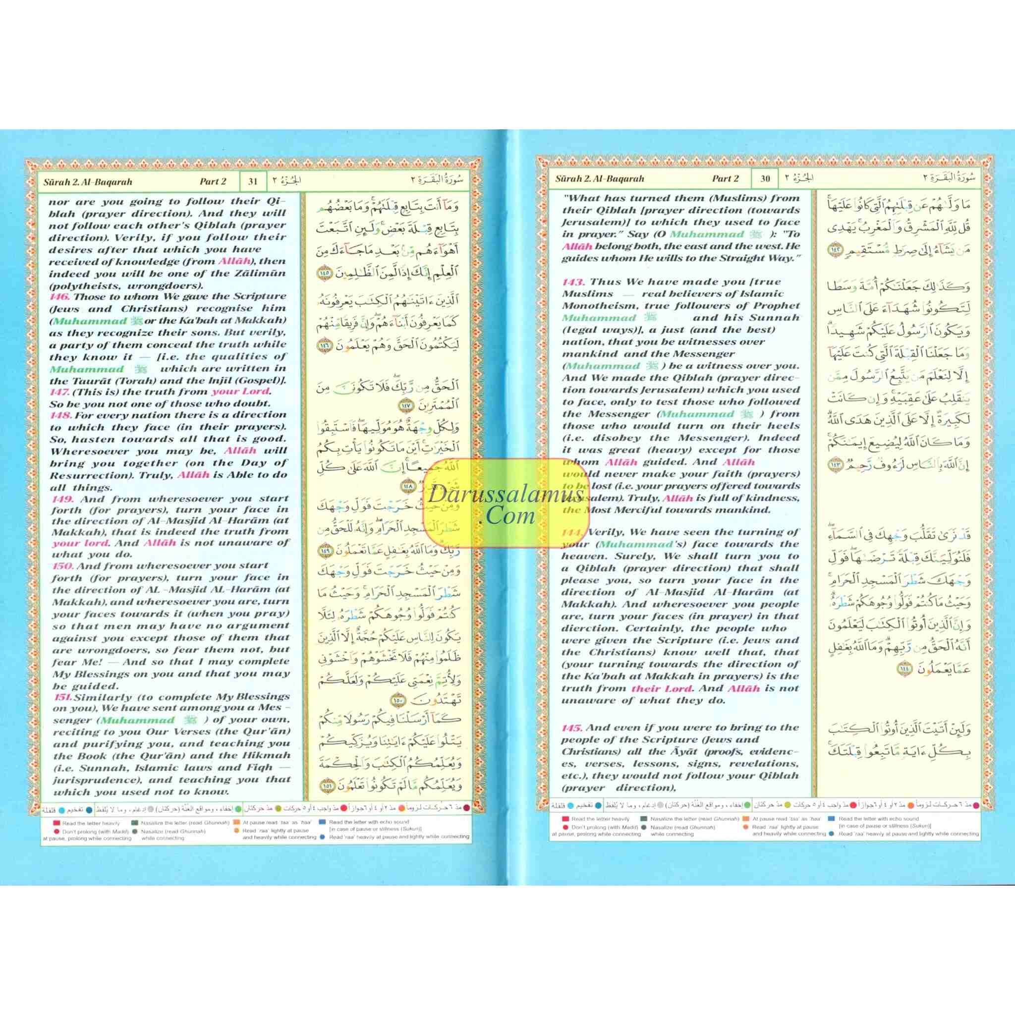 Translation of the Meanings of The Noble Quran in the English Language Tajweed Quran、mySite、topwebapps