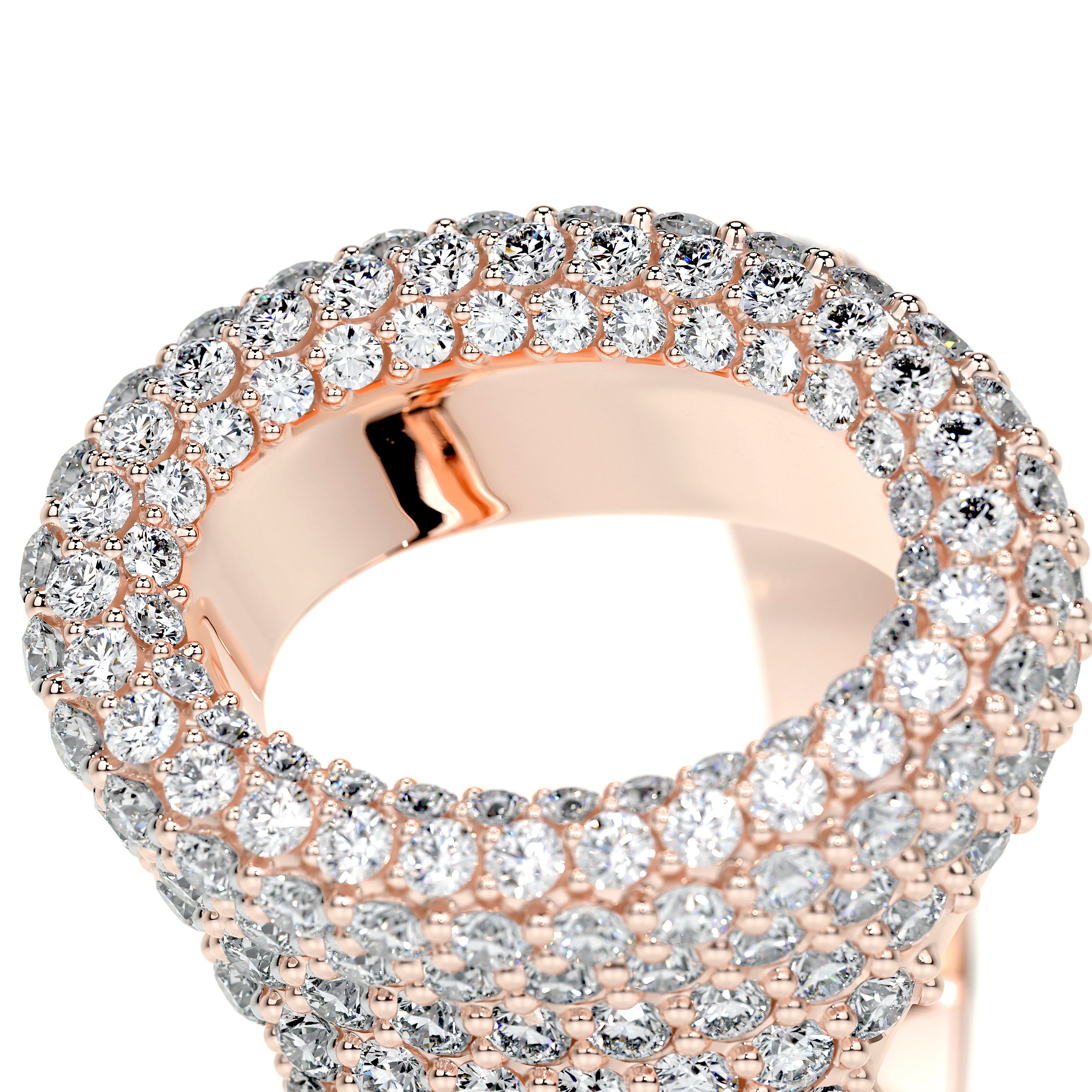 Angelina Lab Grown Diamond Wedding Ring (1.4 Carat) -14K Rose Gold、mySite、hinf8tx79