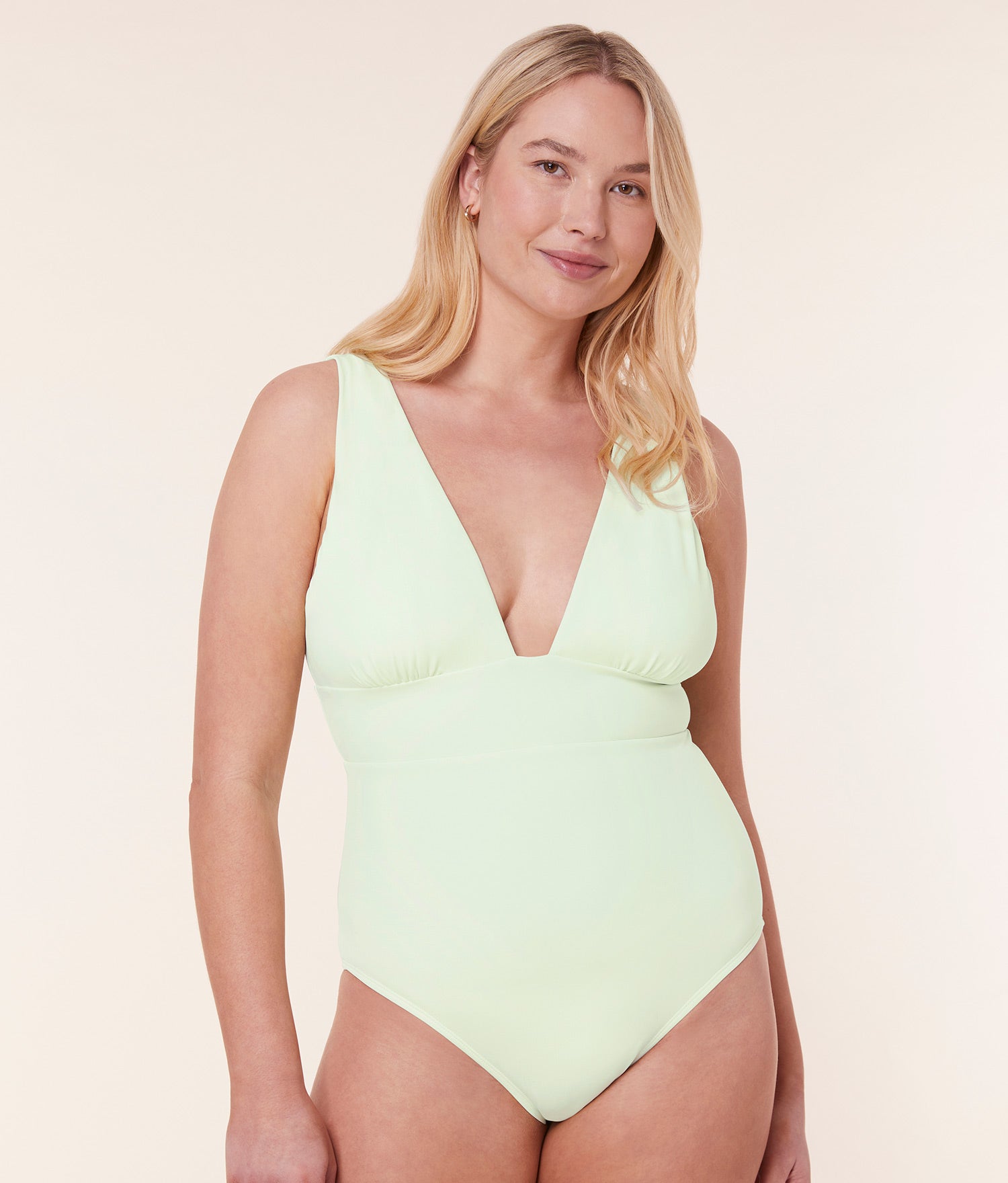  The Mykonos One Piece - Eco Nylon - Pistachio - Classic、mySite、ashleygrahame