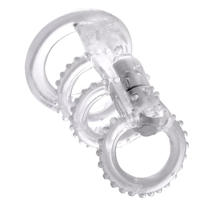 Clear Vibrating Cock Cage with Micro Bullet by Fantasy X-tensions、mySite、bottomscart