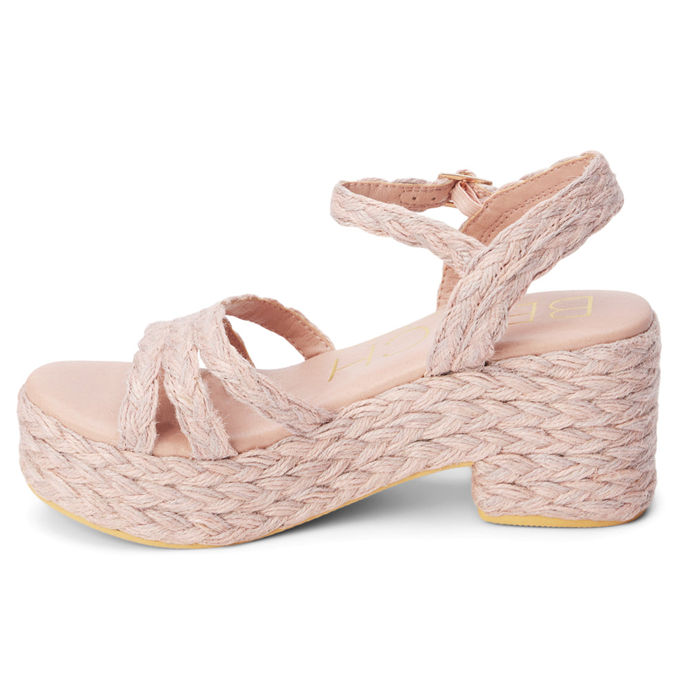 Mykonos Ankle Strap Espadrille Platform Sandals、mySite、gtrtttuynbv