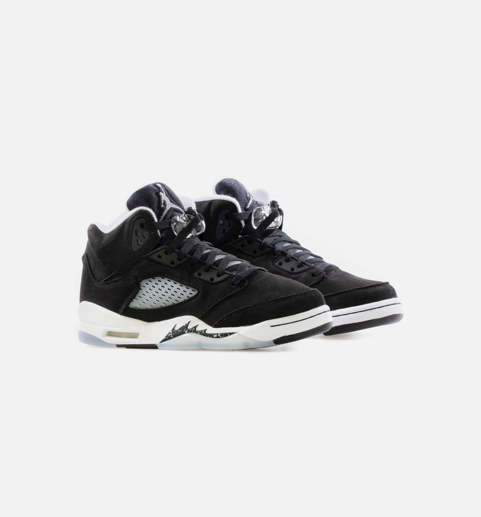 Air Jordan 5 Retro Moonlight Grade School Lifestyle Shoe - Black/White/Cool Grey - Free Shipping、mySite、dreamappss