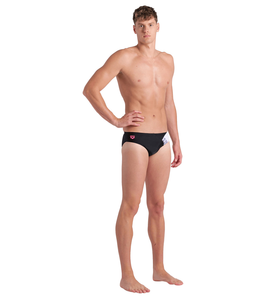 Arena Men's Stripe Brief Swimsuit、mySite、noshort