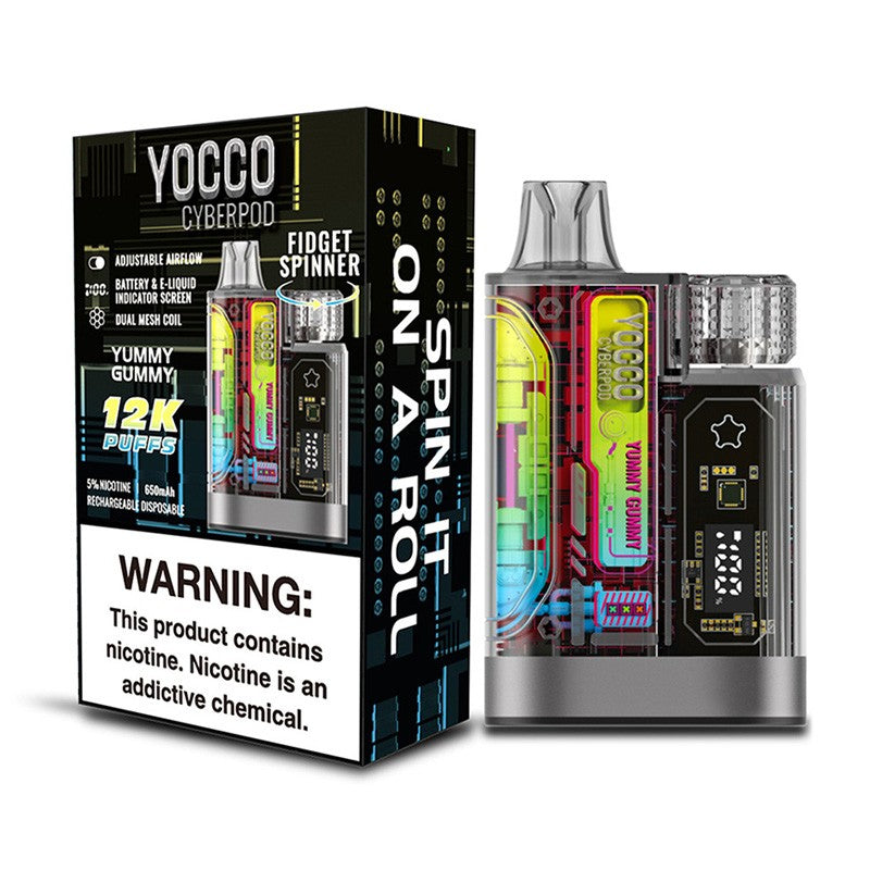 Yocco CyberPod 12K Disposable Vape 5 pack 20mL、mySite、zt4zffjzw