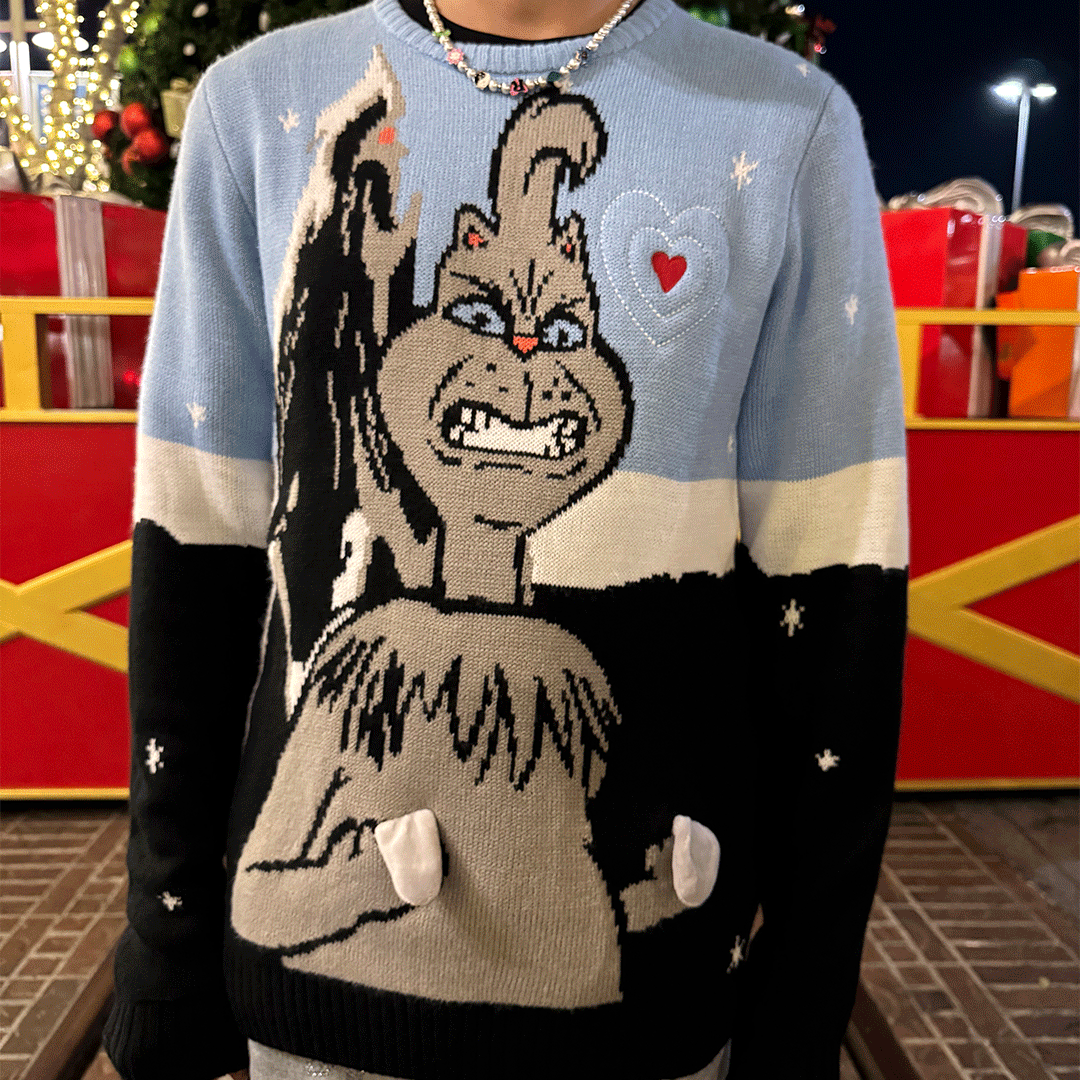  Nunch Flippy Knitty Sweater (Black)、mySite、merchandisen